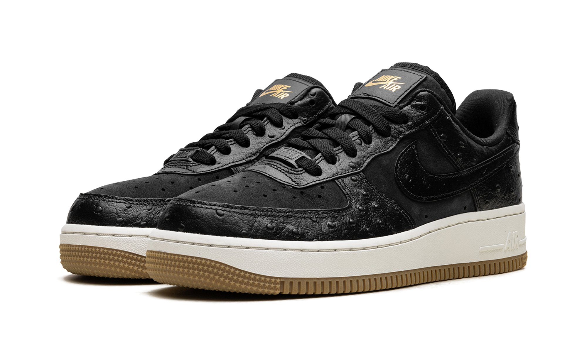 Air Force 1 Low '07 WMNS "Black Ostrich" DZ2708 002