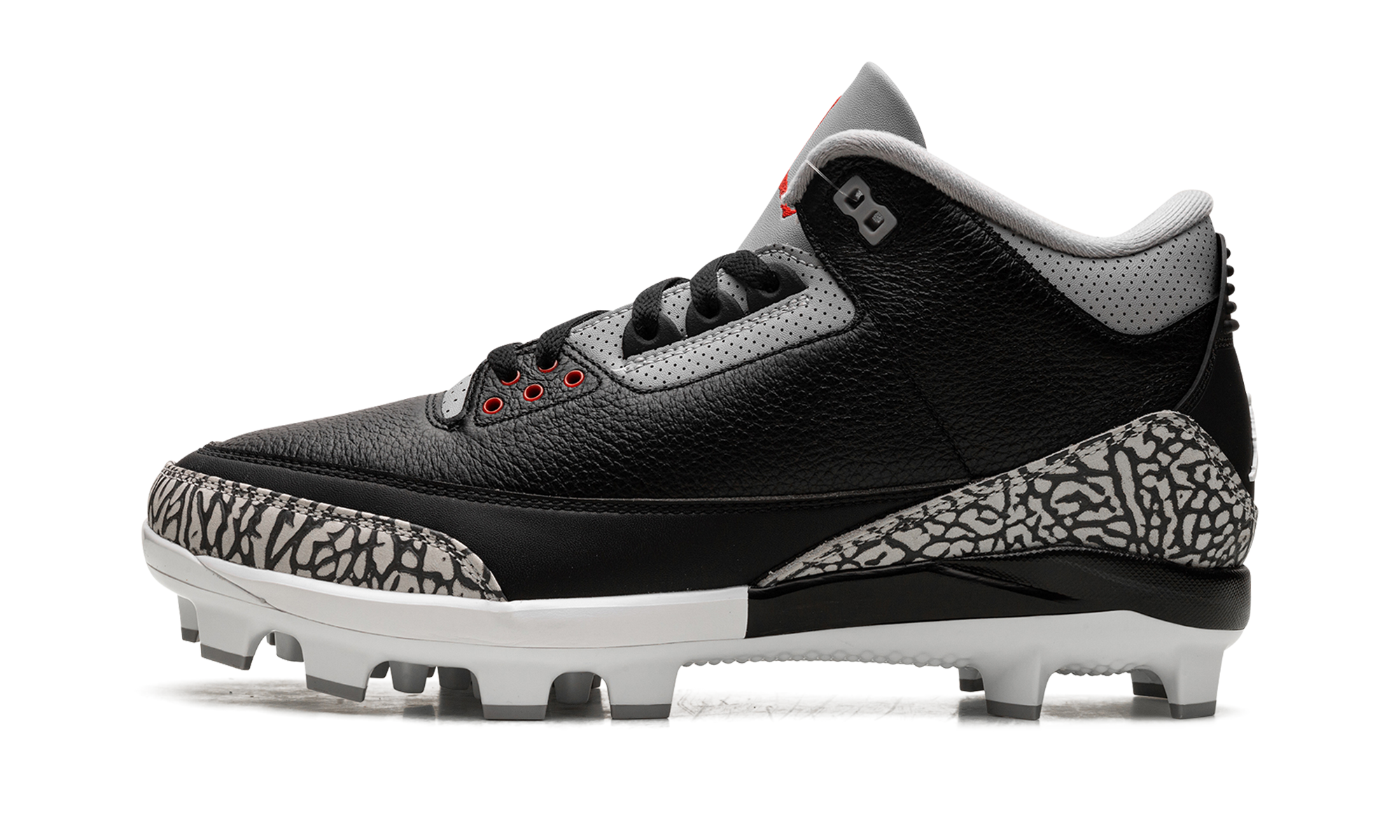 Air Jordan 3 Cleats "Black Cement" FZ8627 001