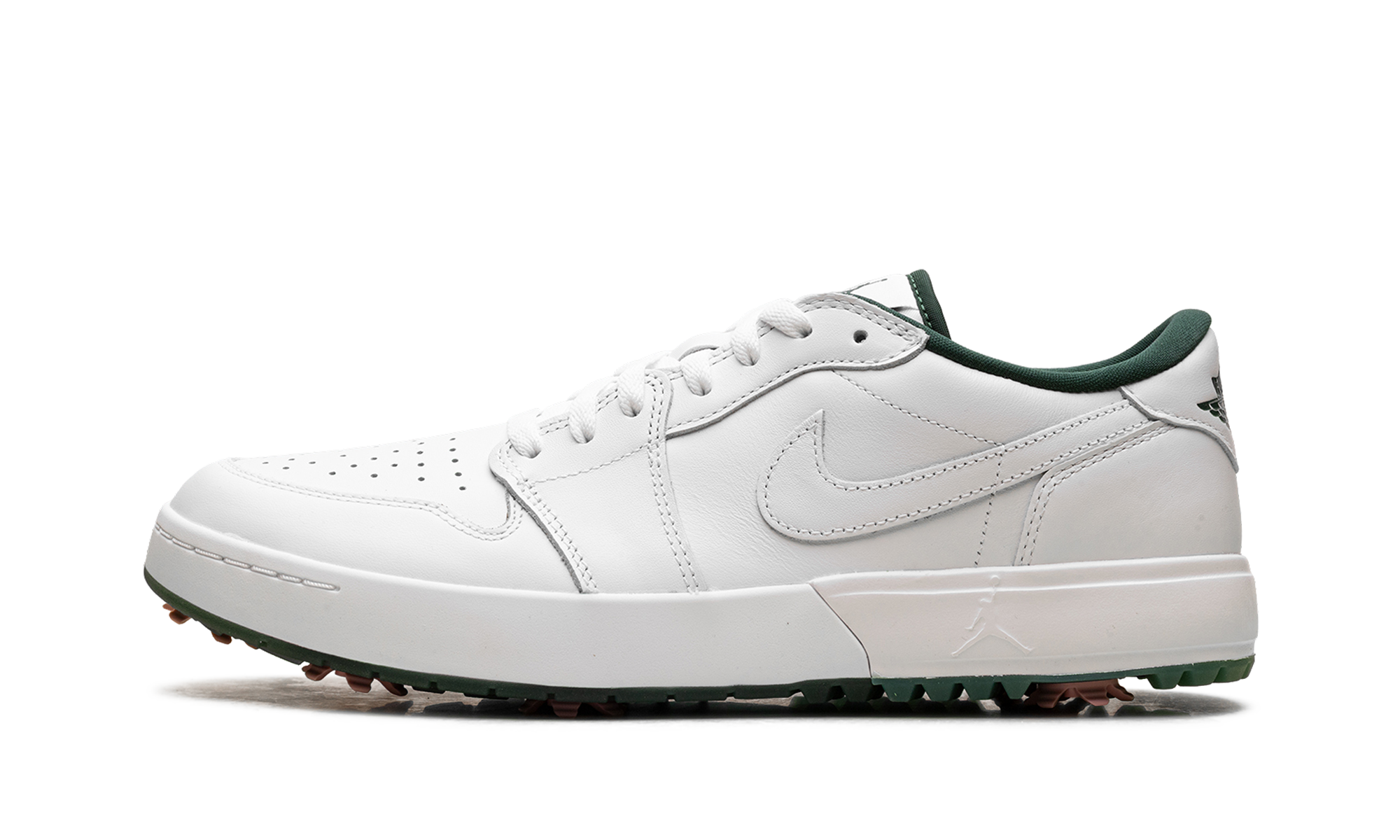 Air Jordan 1 Low Golf Spiked "White Fir Elemental Pink" IQ3417 100