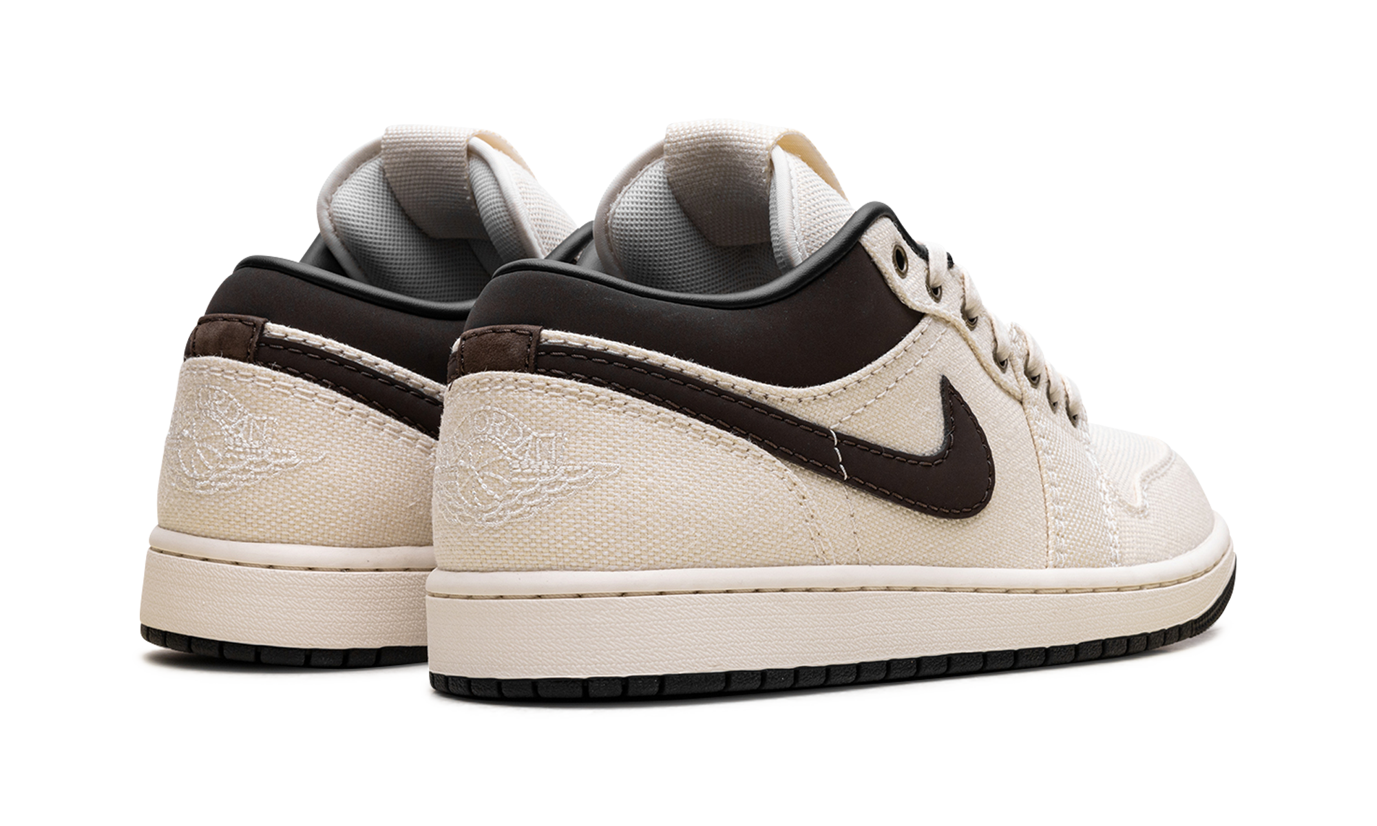 Air Jordan 1 Low Premium "Pale Ivory Baroque Brown" IB8058 110