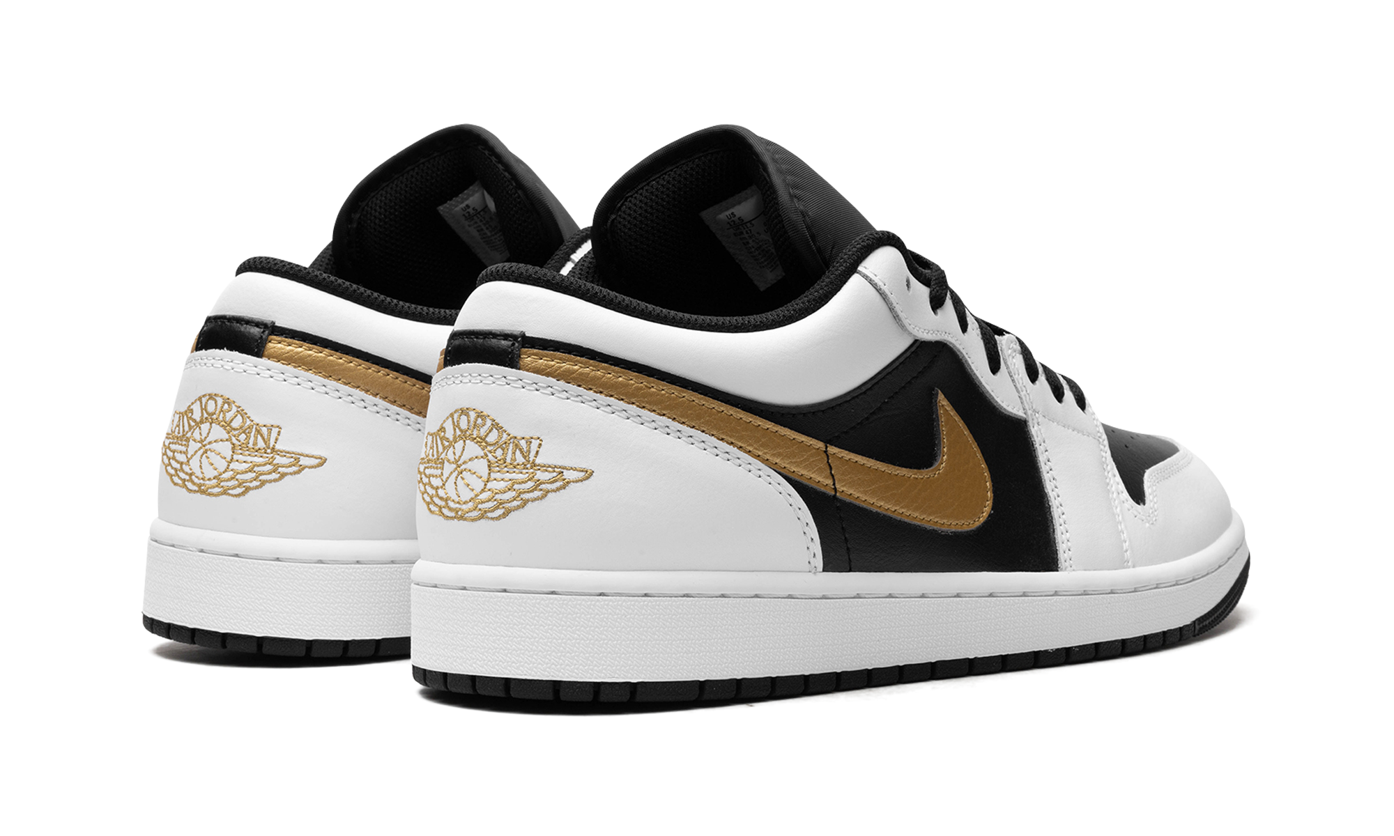 Air Jordan 1 Low "Gold Swoosh" 553558 172