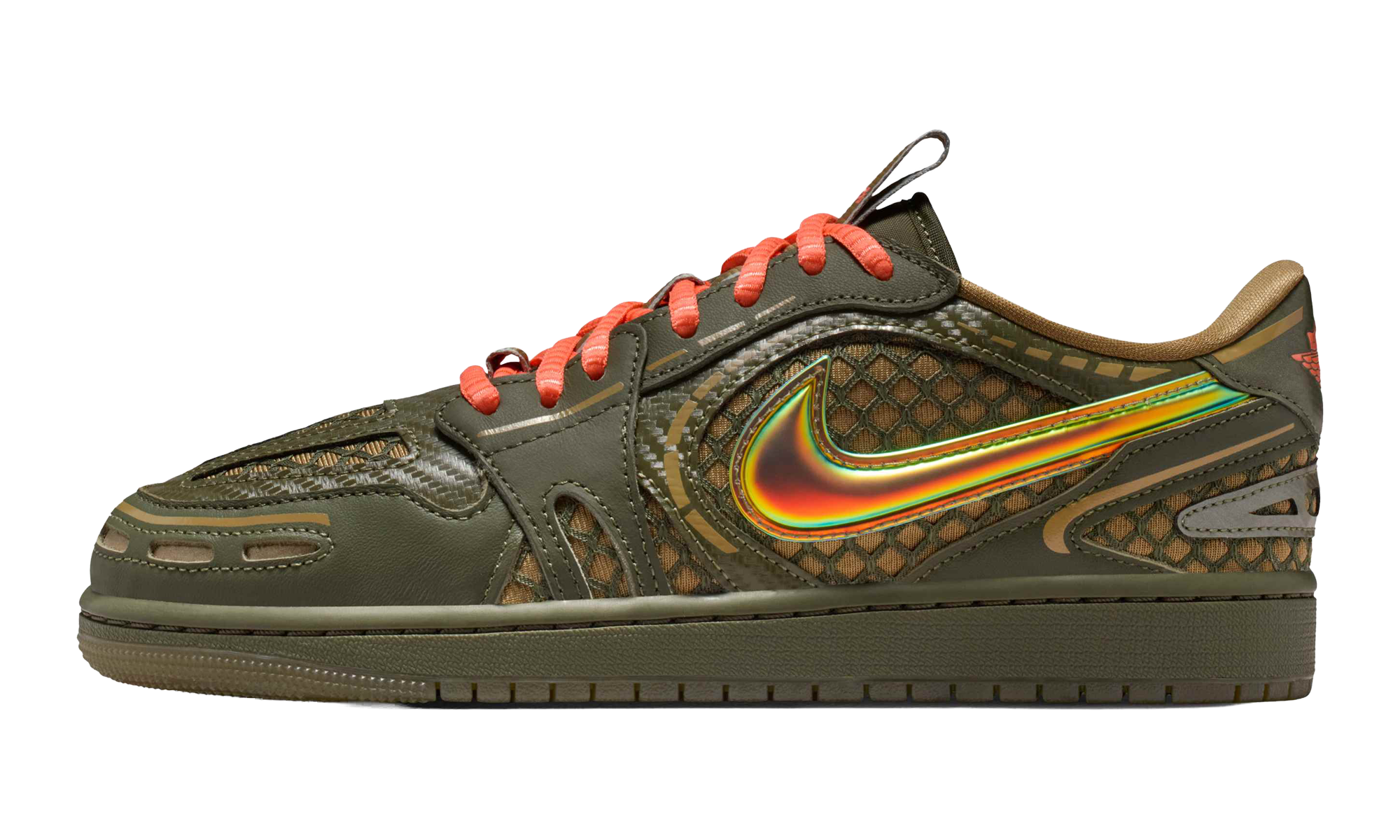 Jordan 1 Low Method of Make V3 WMNS "Brown Kelp Cargo Khaki" HQ2186-300