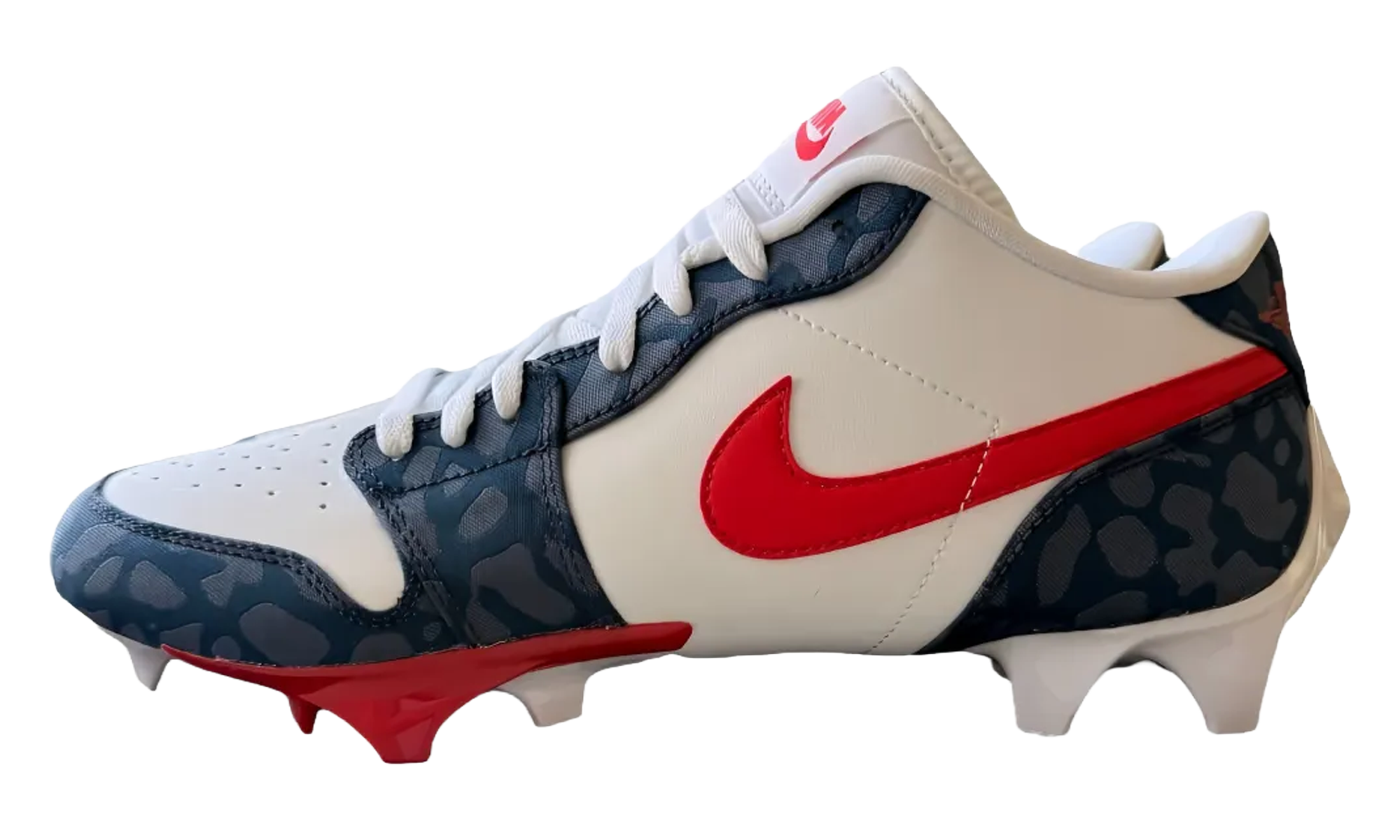 Jordan 1 Low "Vapor Edge Elite PE Cleats - Howard University" IF5608 446