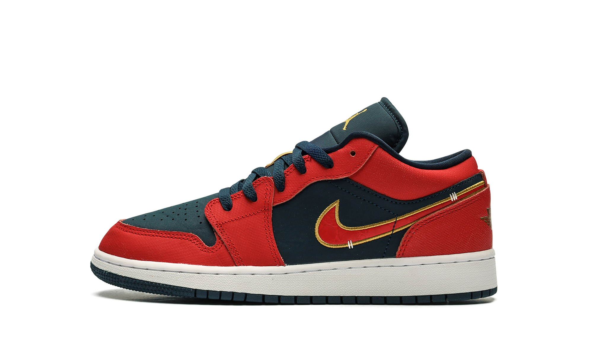 Jordan 1 Low GS "Armory Navy Sport Red" FQ7380 400