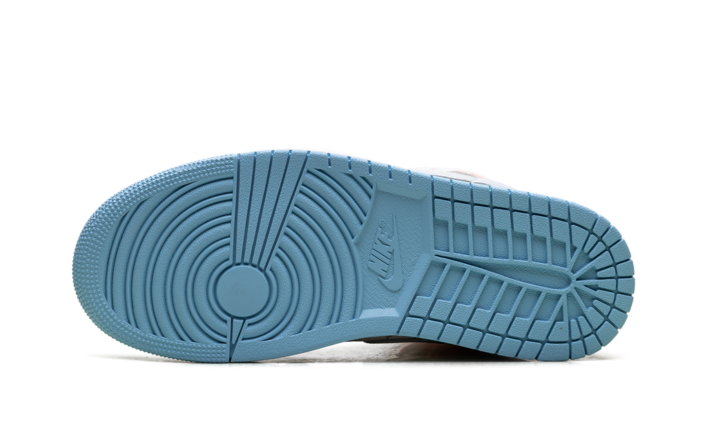 Air Jordan 1 Mid WMNS "White/Light Blue/Pink" IM7420 133