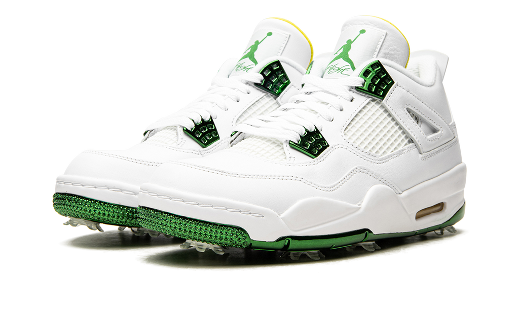 Air Jordan 4 Retro Golf "Metallic Green" CZ2439 100