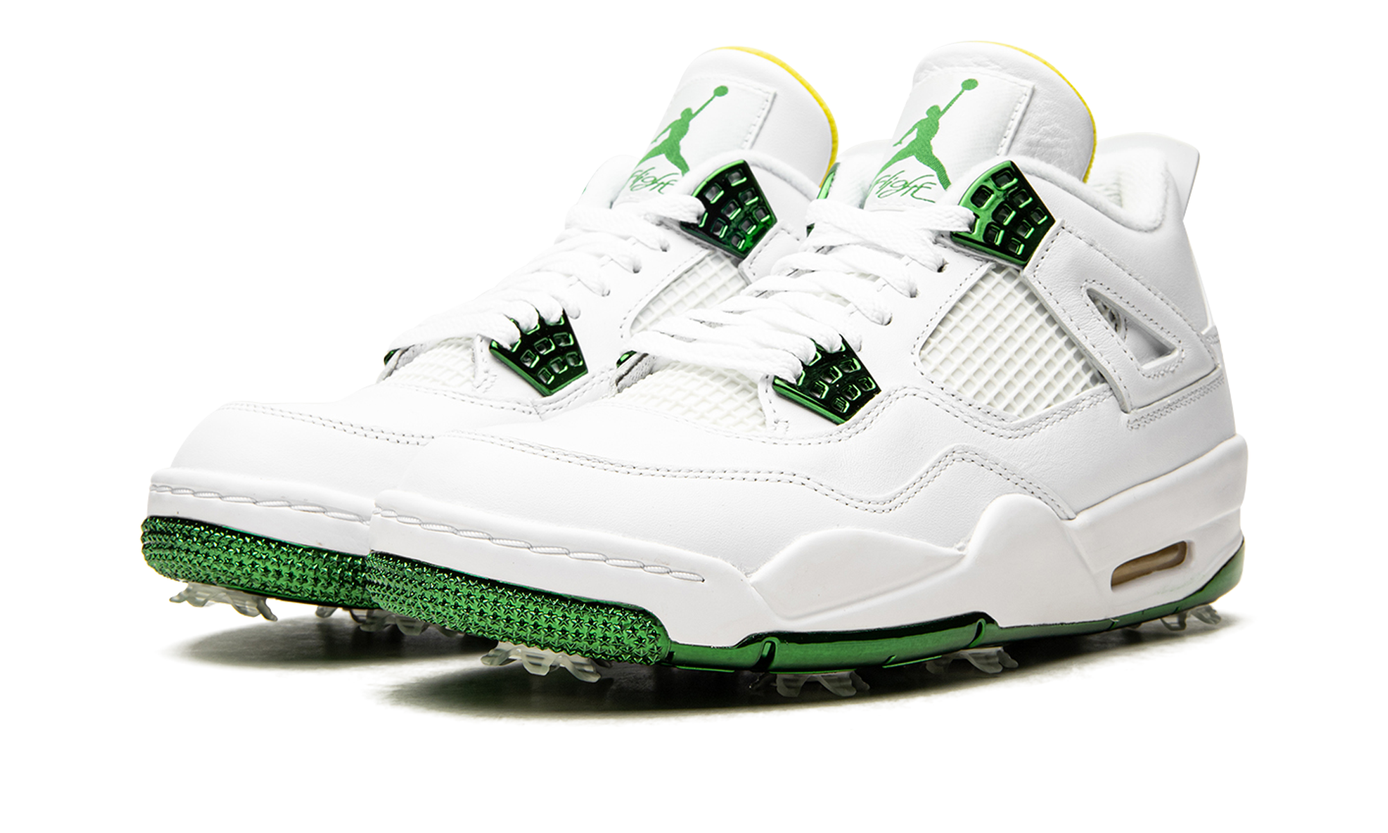 Air Jordan 4 Retro Golf "Metallic Green" CZ2439 100