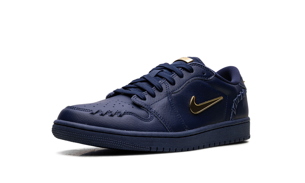 Jordan 1 Low WMNS "Method of Make Midnight Navy Metallic Gold" FN5032 400