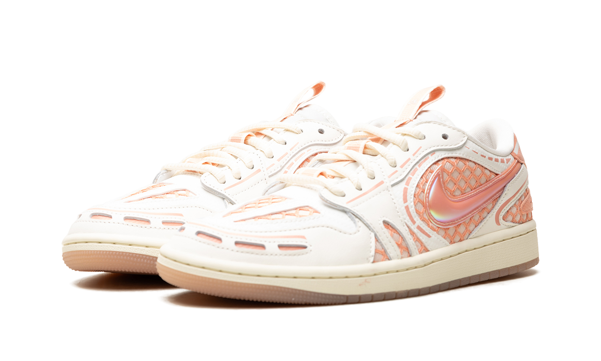 Air Jordan 1 Low Method of Make V3 WMNS "Sail / Washed Coral" HQ2186 180