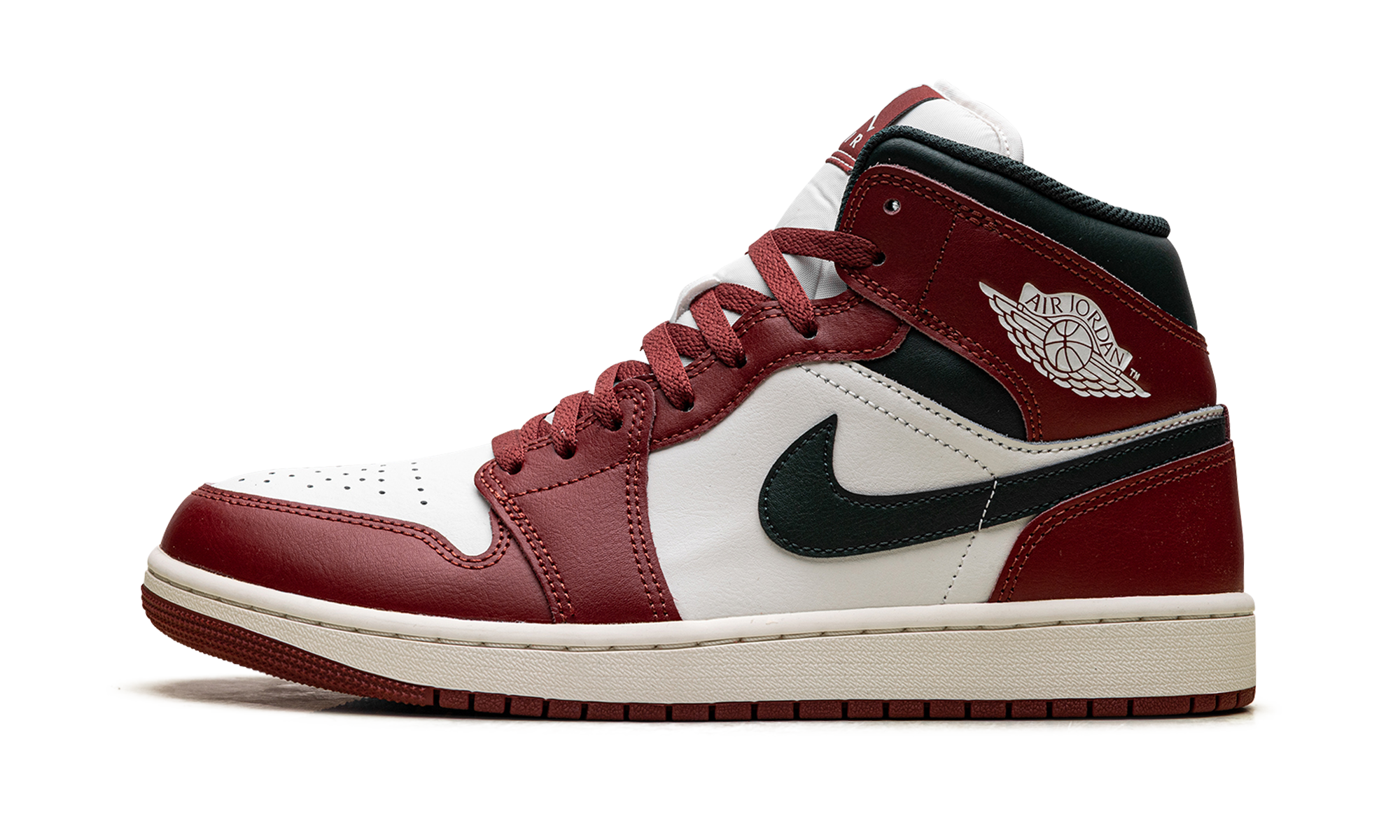 Air Jordan 1 Mid "Redstone / Midnight Green" DQ8426 105