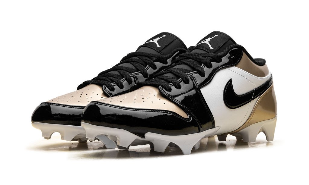 Jordan 1 Low TD Cleat "Patent Gold Toe" FJ6245 701