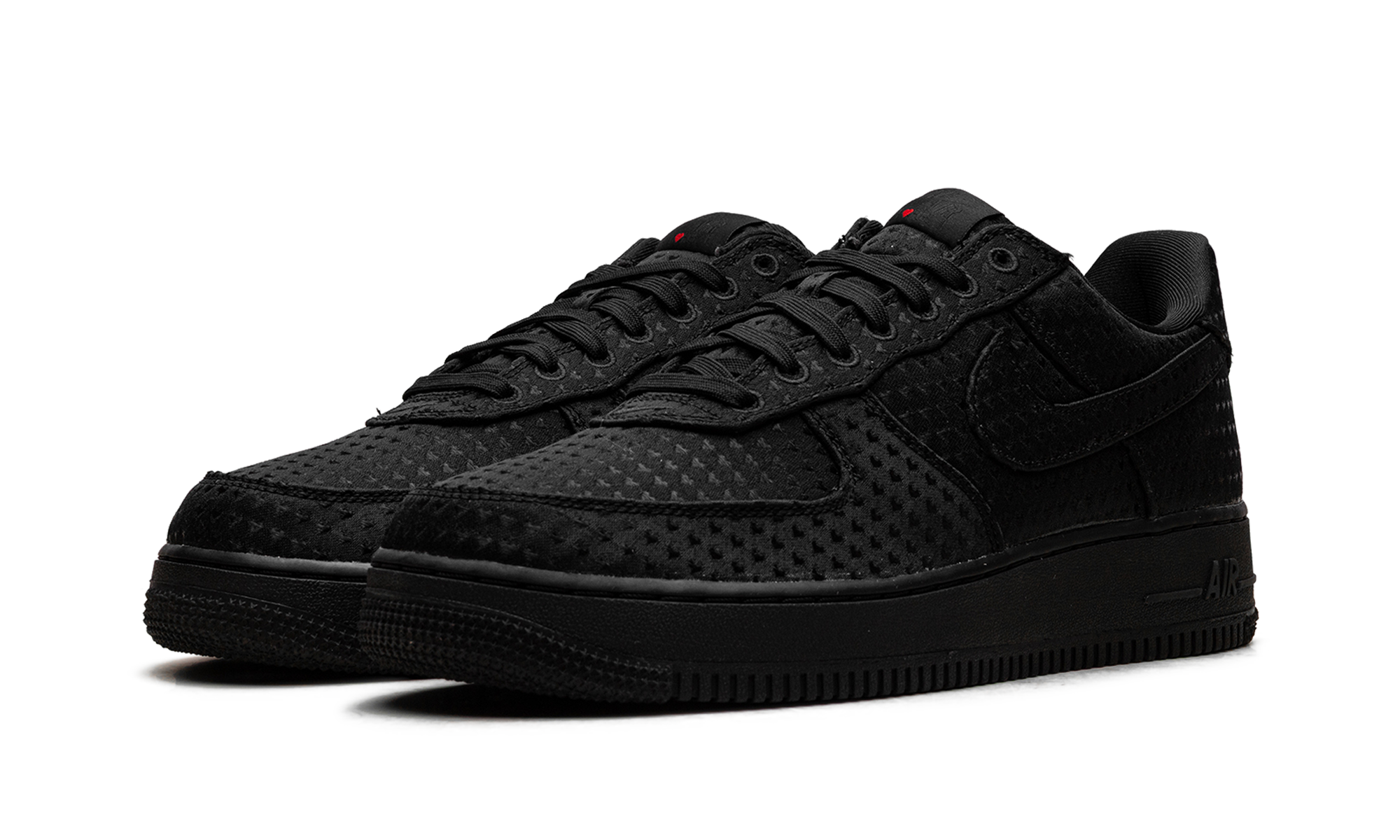 Nike Air Force 1 "Valentine's Day - Triple Black (2026)" IB6836 001