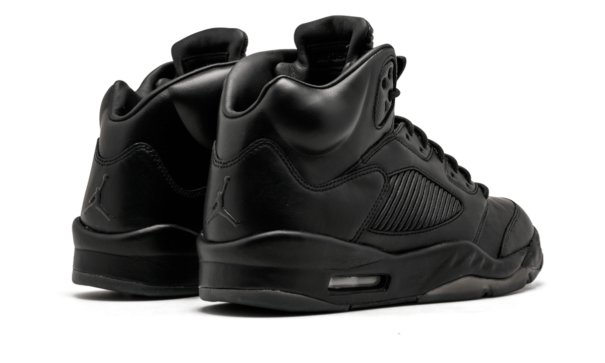 Air Jordan 5 Retro Prem "Black" 881432 010