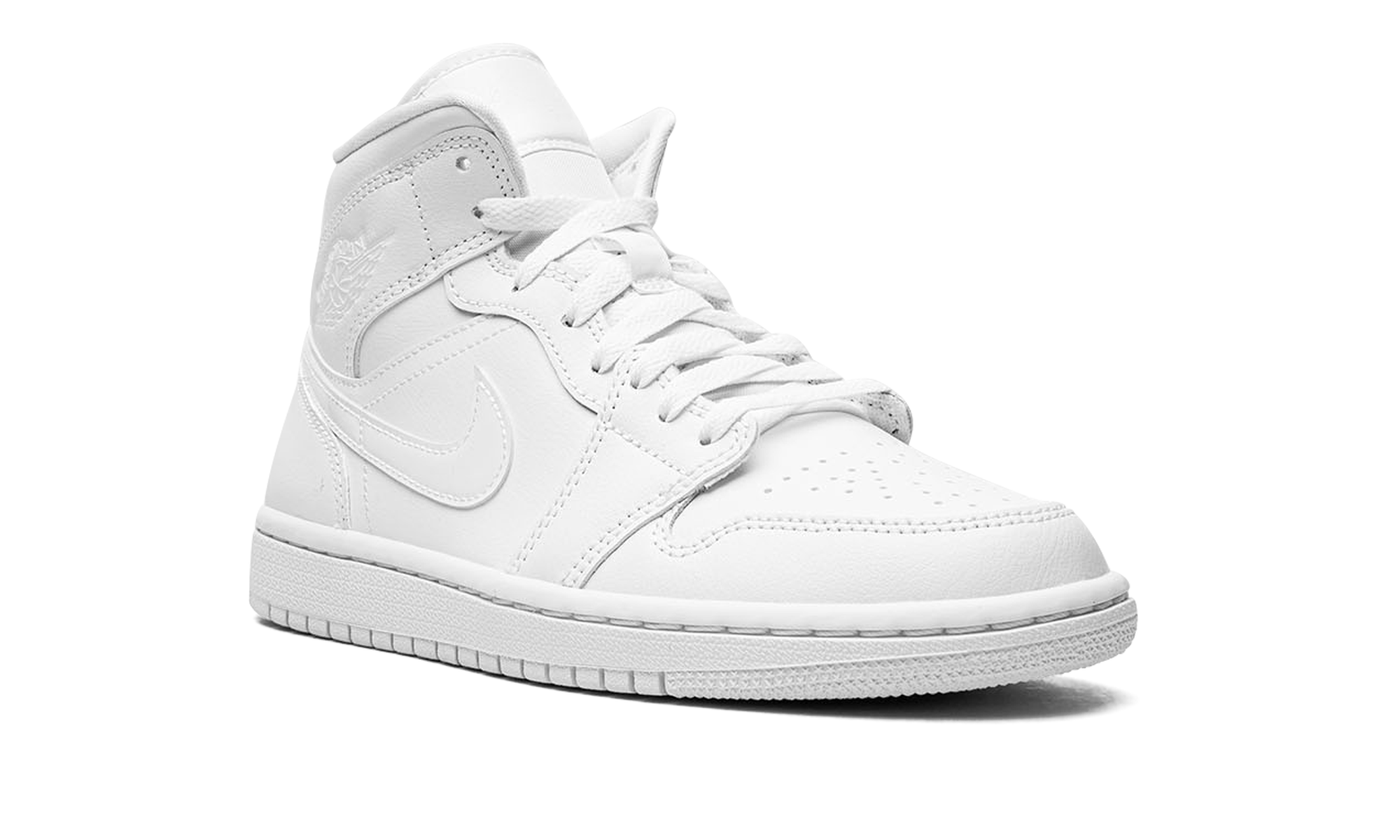 AIR JORDAN 1 MID WMNS "Triple White 2022" DV0991 111