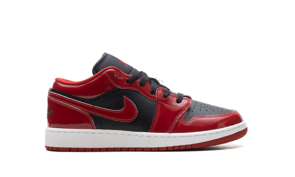 Air Jordan 1 Low SE GS "Patent Bred" HV4396 006