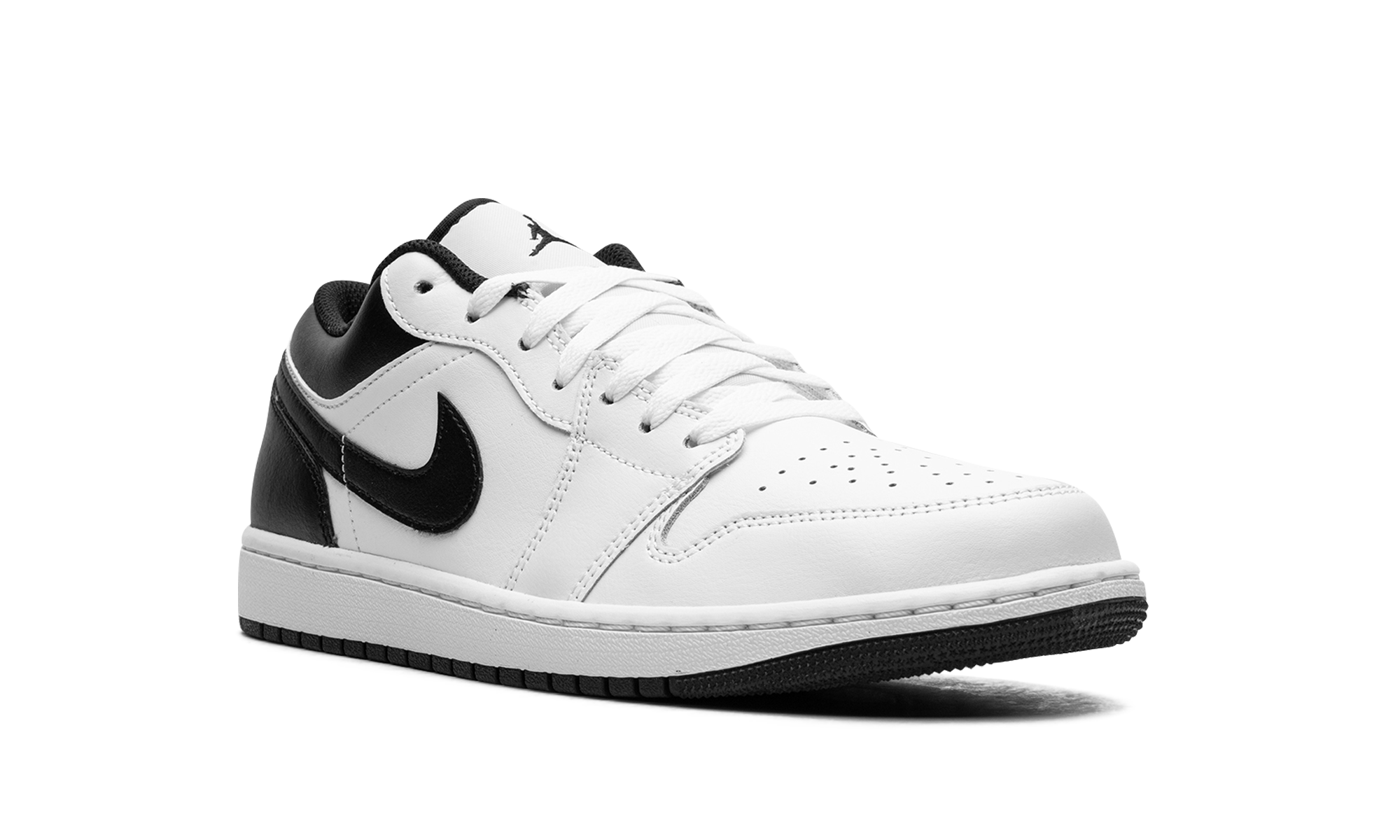 Air Jordan 1 Low "White/Black" 553558 132