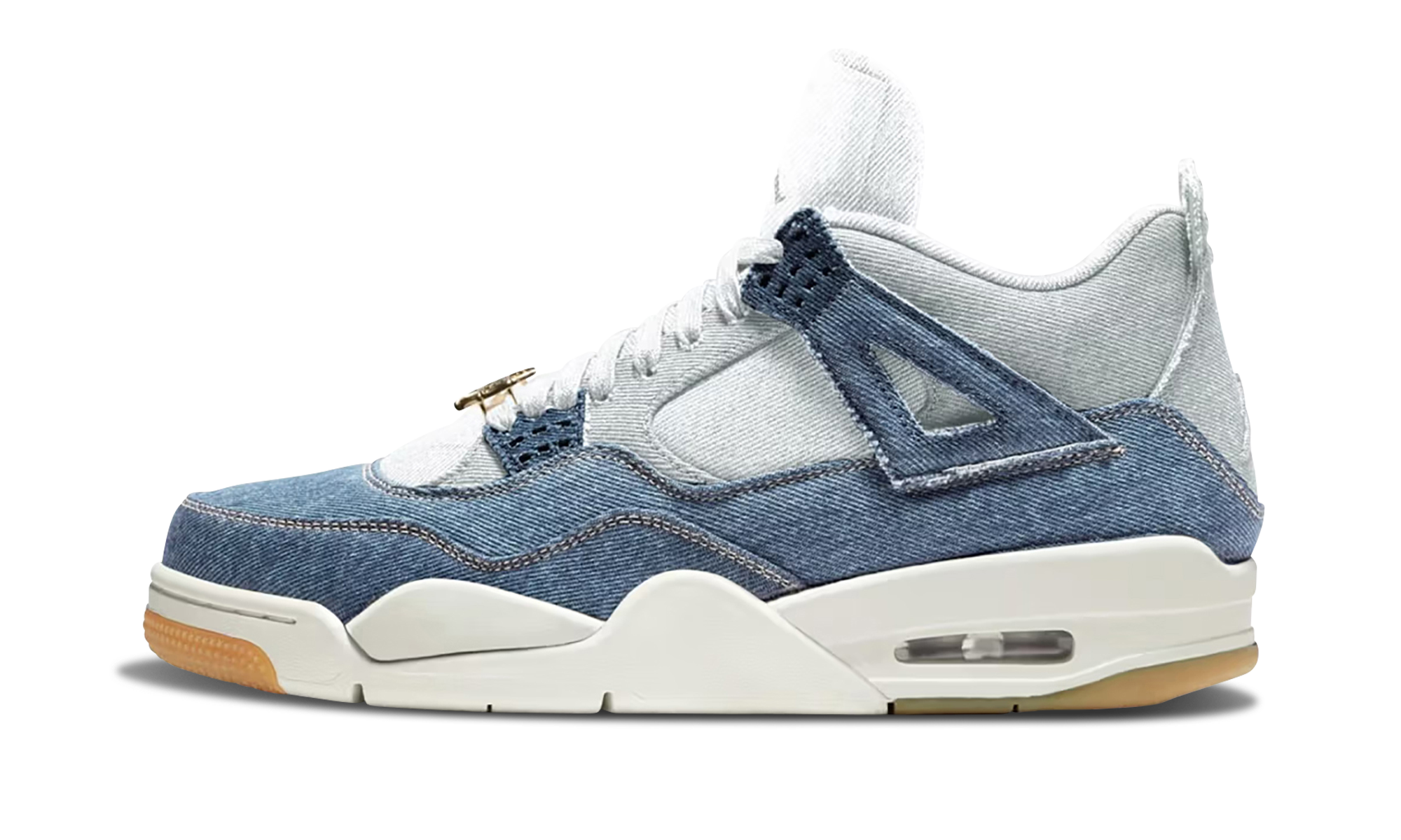 Air Jordan 4 WMNS "Denim - Worn Blue" IB6716 100