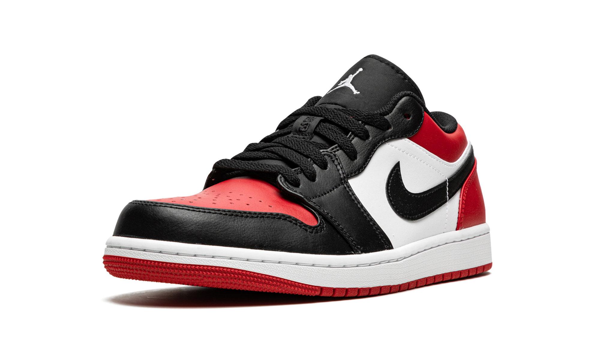 Air Jordan 1 Low "Bred Toe" 553558 612