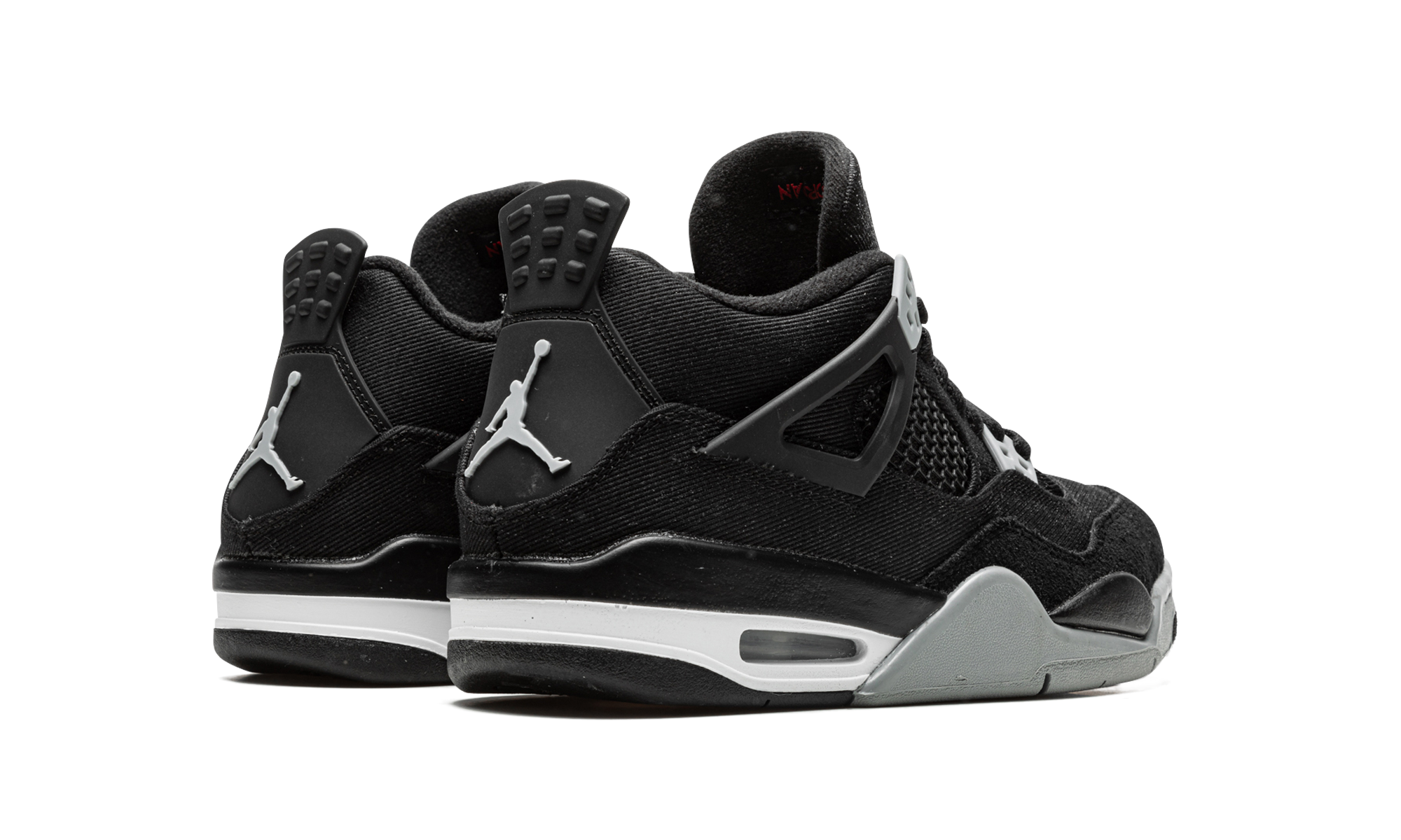 Air Jordan 4 GS "Black Canvas" DV0553 006