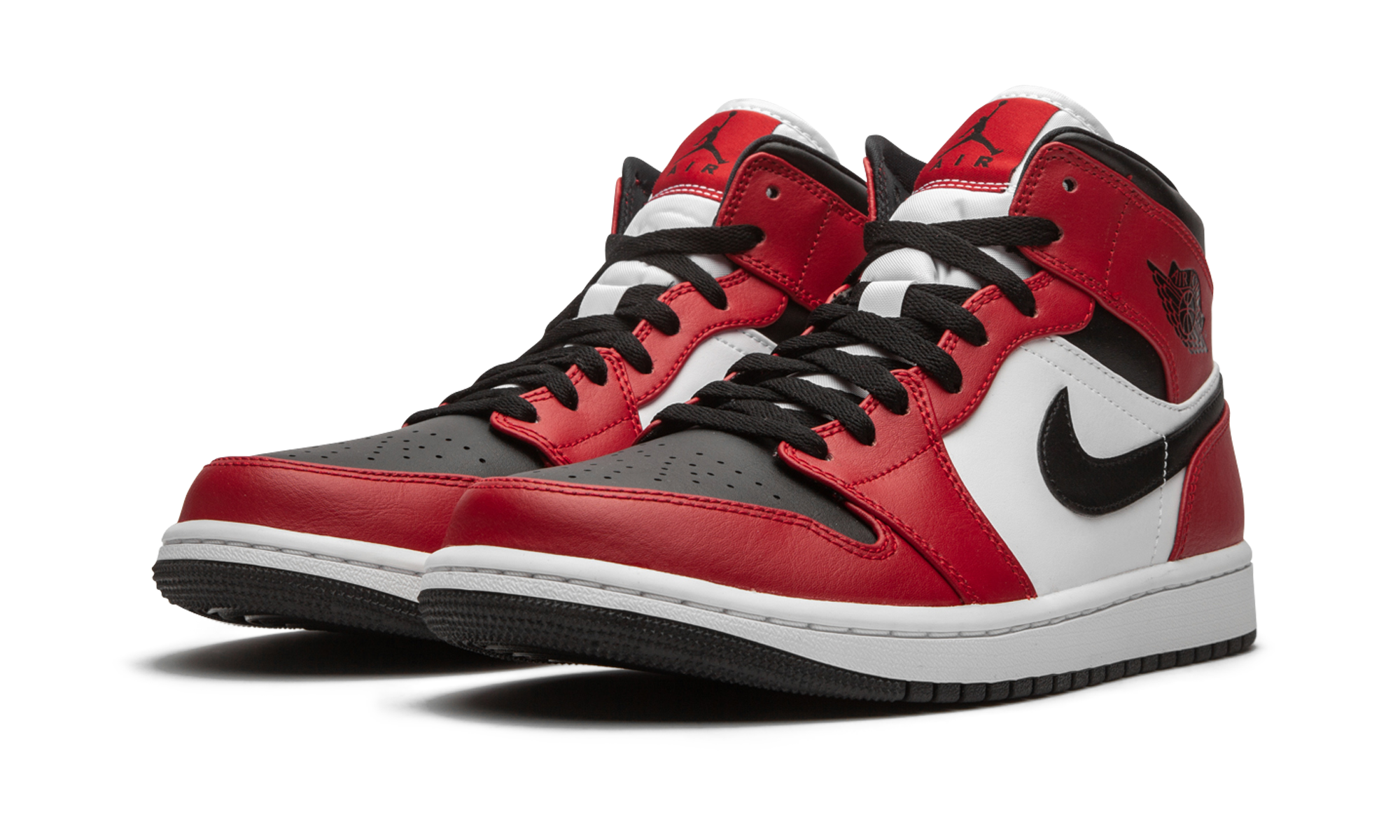 Air Jordan 1 Mid "Chicago Black Toe" 554724 069