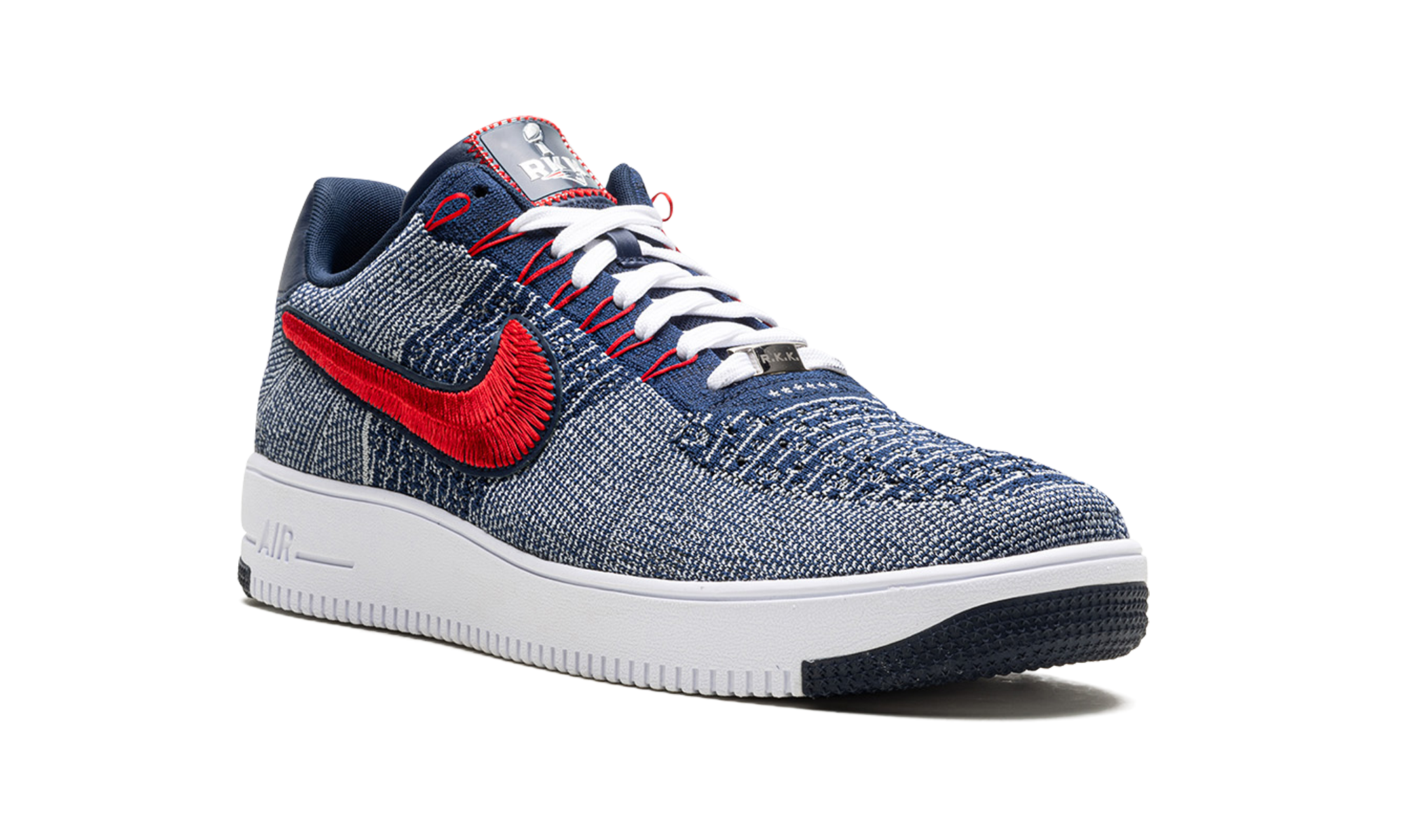 Air Force 1 Ultra Flyknit Low "Patriots Robert Kraft Wolf Grey" FV4079 012