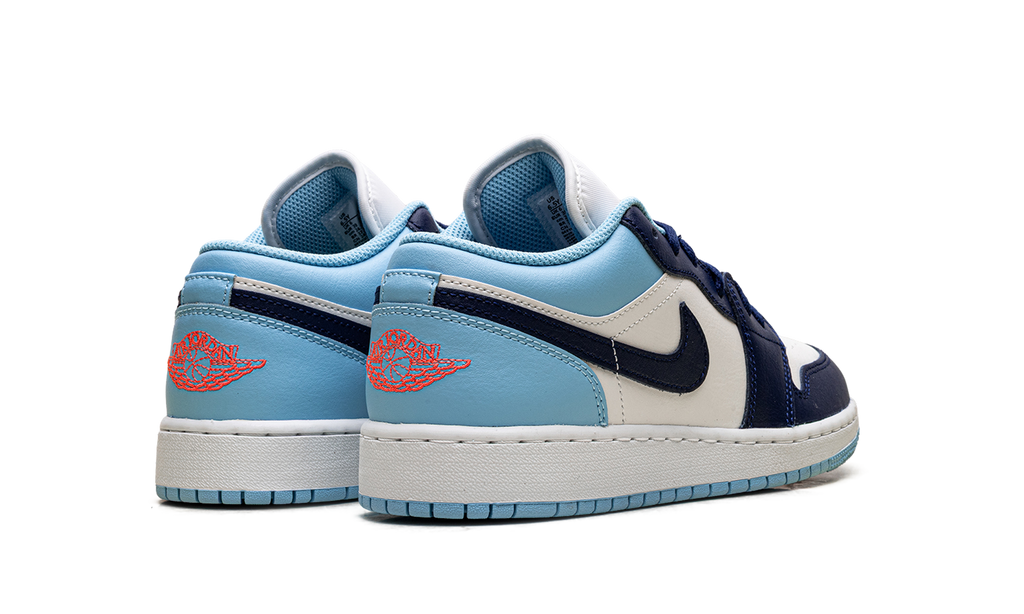Air Jordan 1 Low GS "Sail Blue Chill" 553560 149