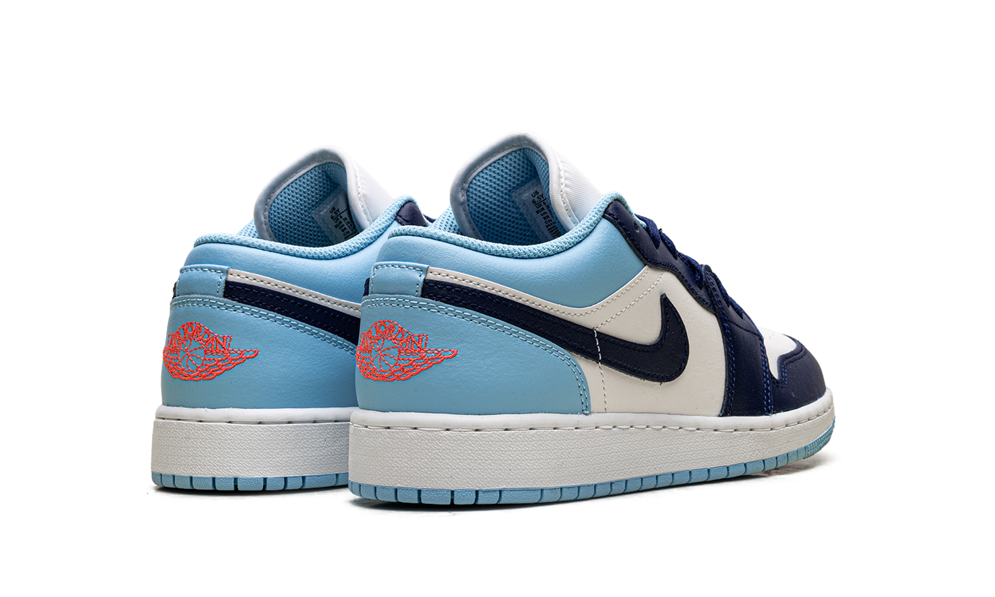Air Jordan 1 Low GS "Sail Blue Chill" 553560 149