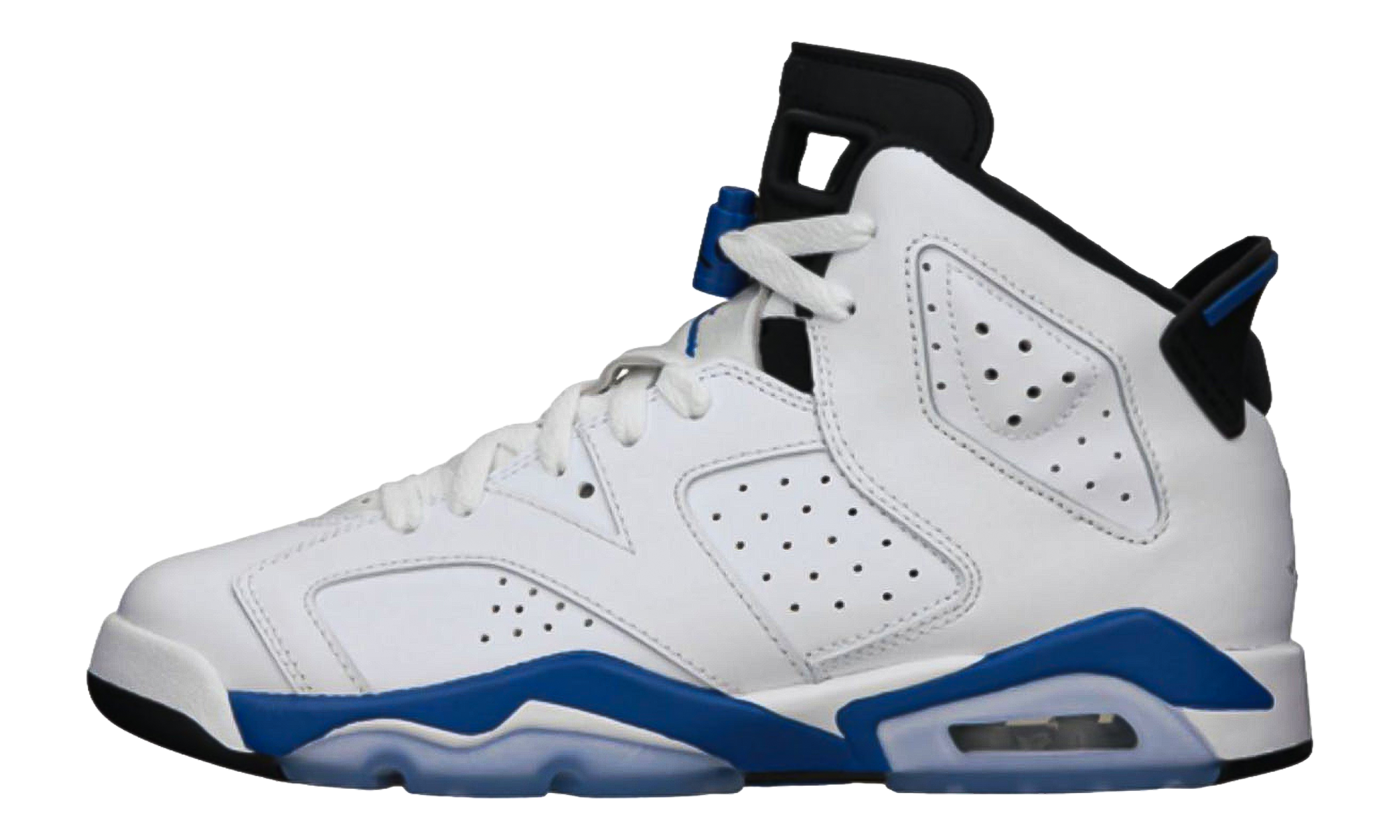 Air Jordan 6 Retro GS "Sport Blue" 384665 107