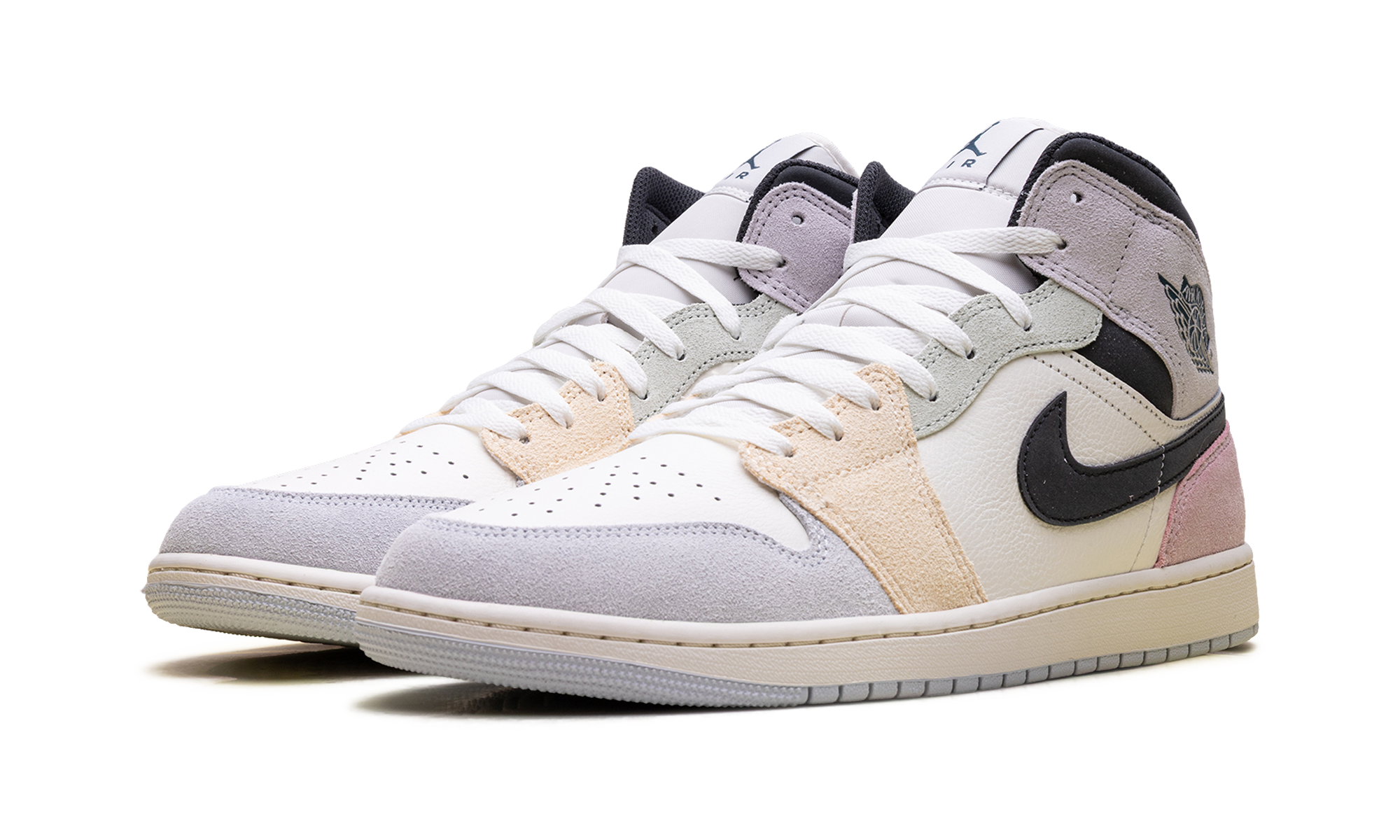 Air Jordan 1 Mid "Sail / Anthracite-Jade Aura-Iced Jade" IB7110 100