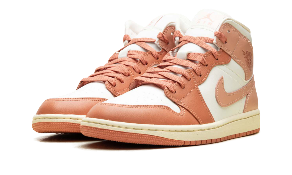 Air Jordan 1 Mid WMNS "Madder Root" BQ6472 180