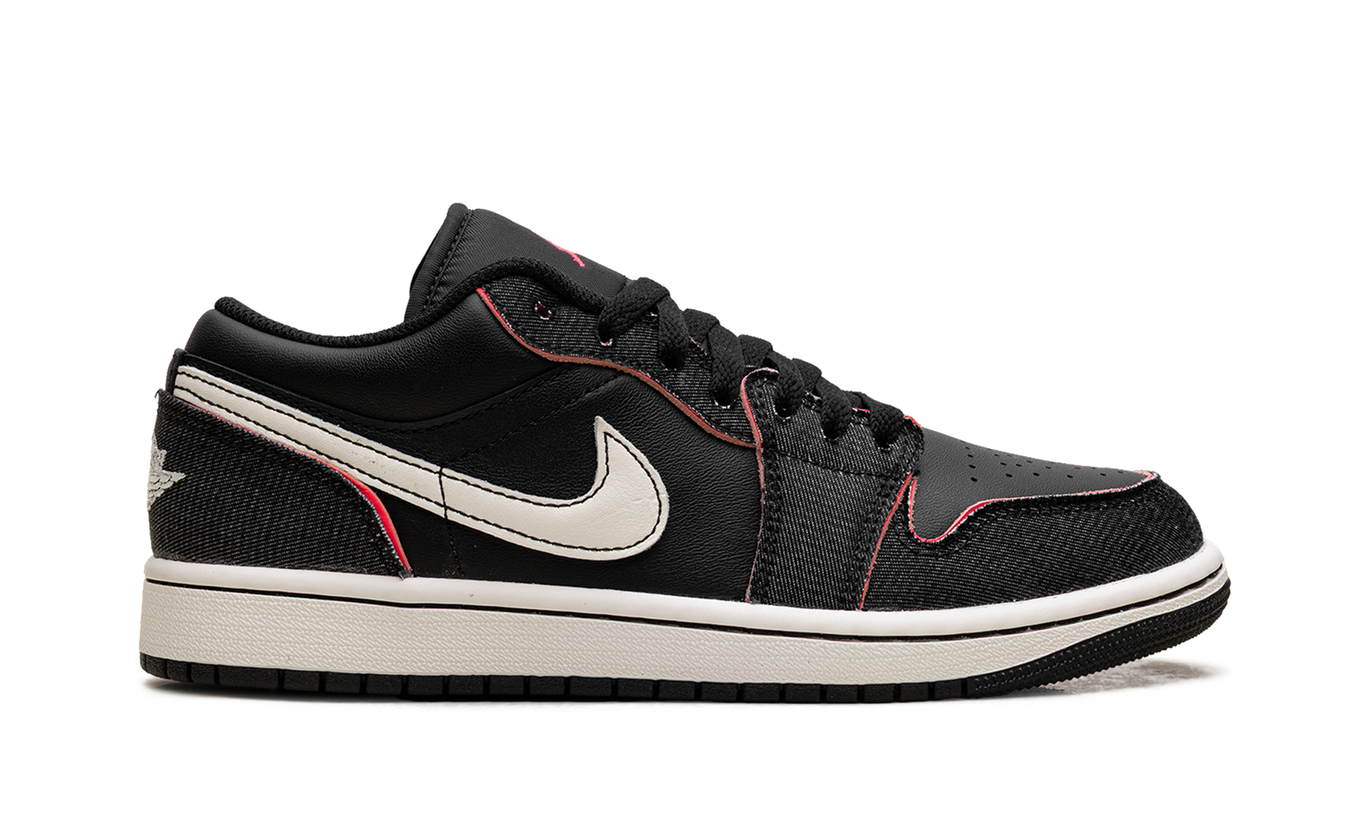 Air Jordan 1 Low SE "Black/Black/Racer Pink/Pale Ivory" IR0842 010