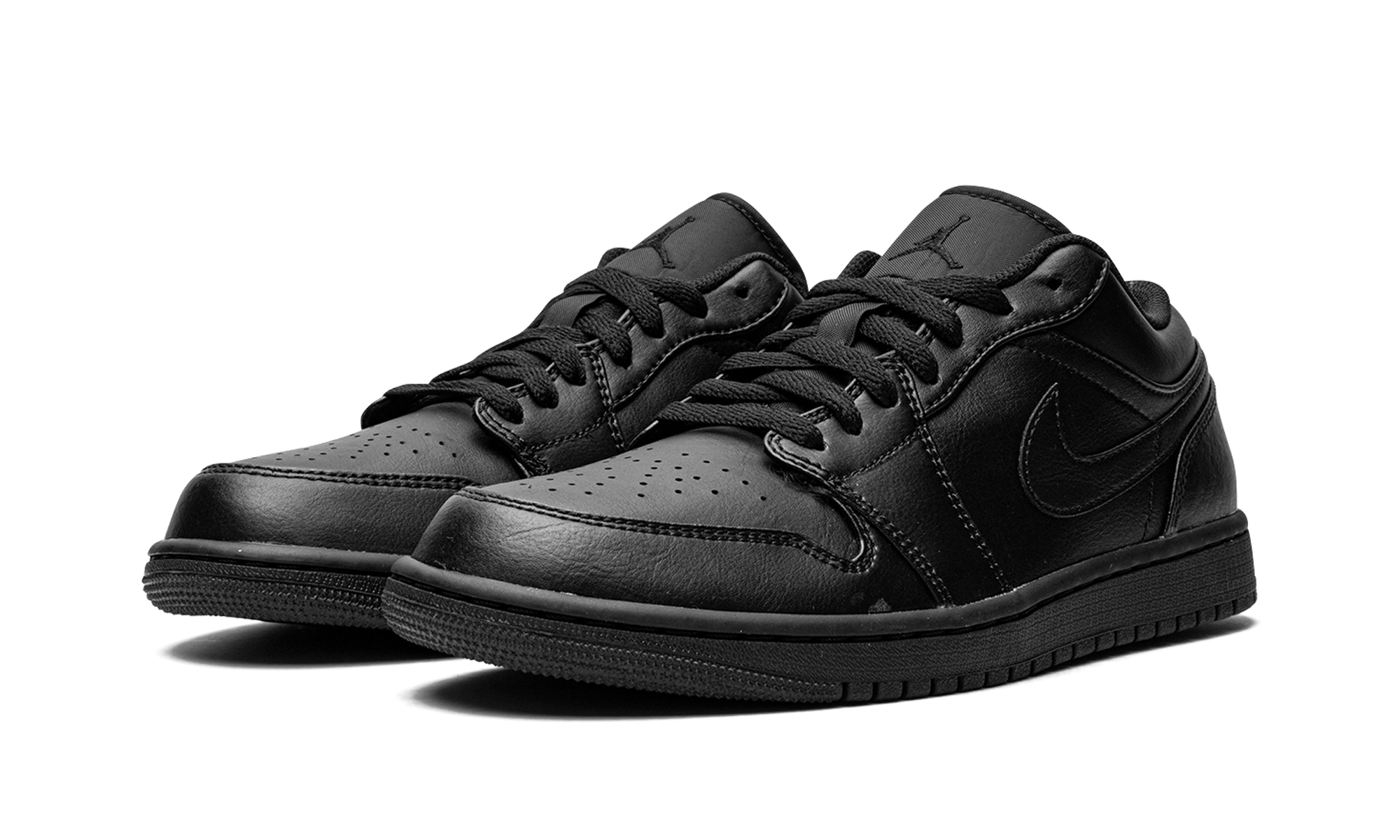 Air Jordan 1 Low "Triple Black" 553558 093