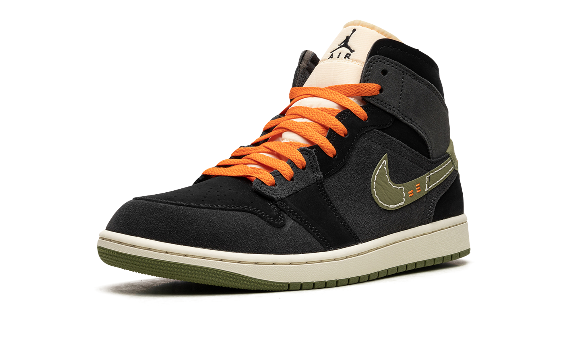 Air Jordan 1 Mid SE Craft "Anthracite Light Olive" FD6817 003