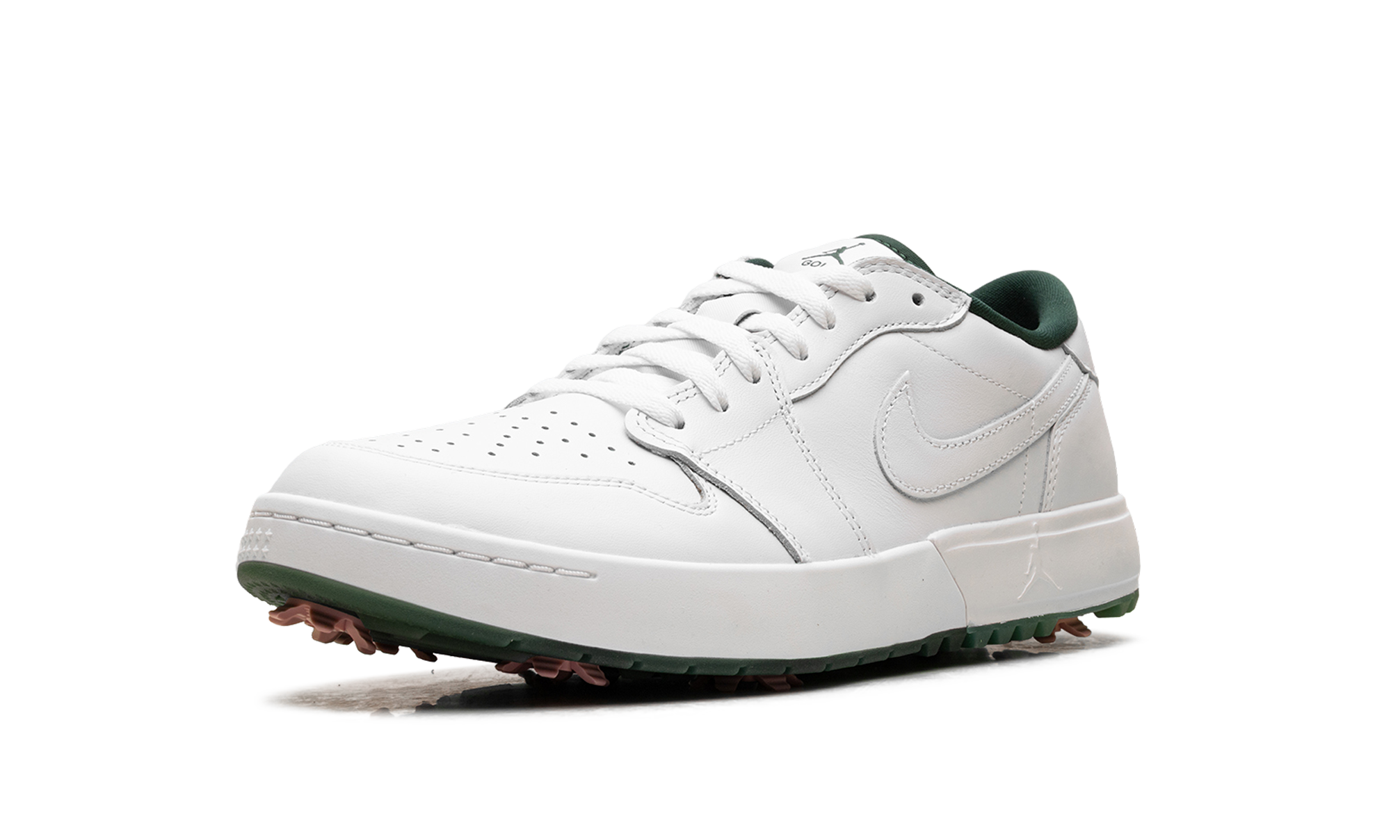 Air Jordan 1 Low Golf Spiked "White Fir Elemental Pink" IQ3417 100