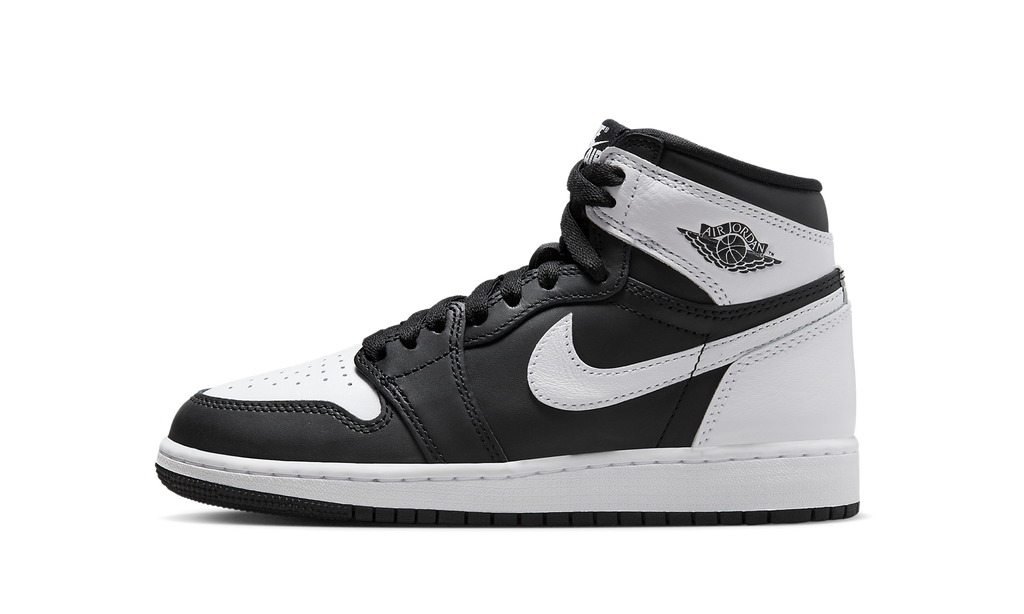 Air Jordan 1 Retro High OG GS "BLACK/WHITE/WHITE" FD1437 010