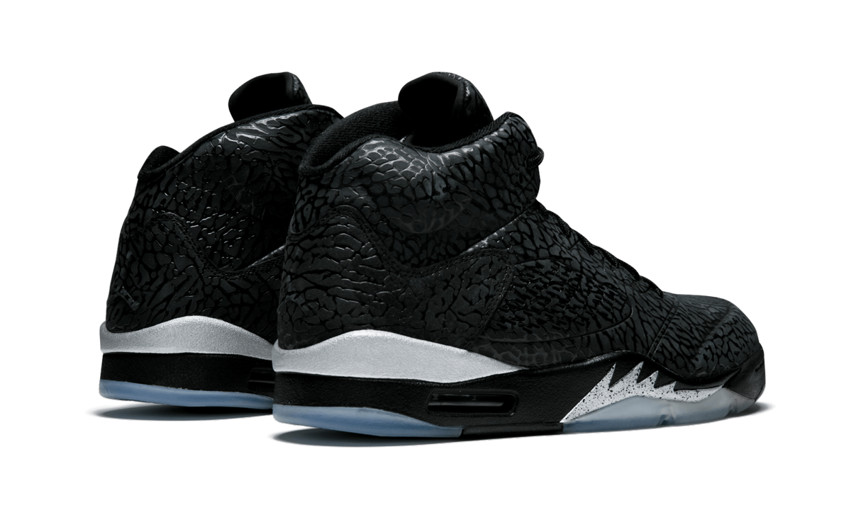 Air Jordan 5 Retro 3Lab5 "Black Silver" 599581 003
