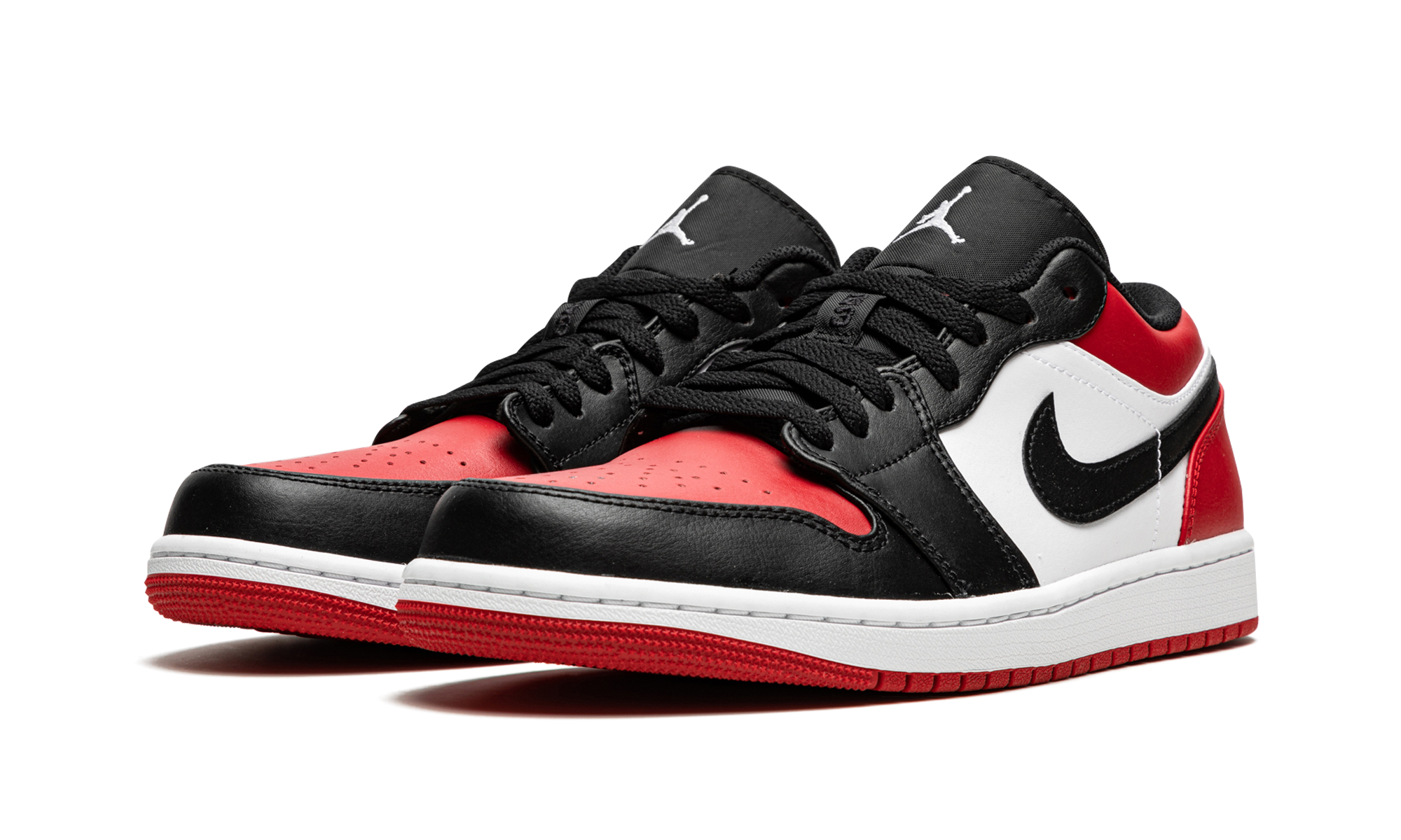 Air Jordan 1 Low "Bred Toe" 553558 612