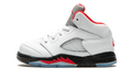 Air Jordan 5 Retro TD "Fire Red Silver Tongue 2020" 440890 102