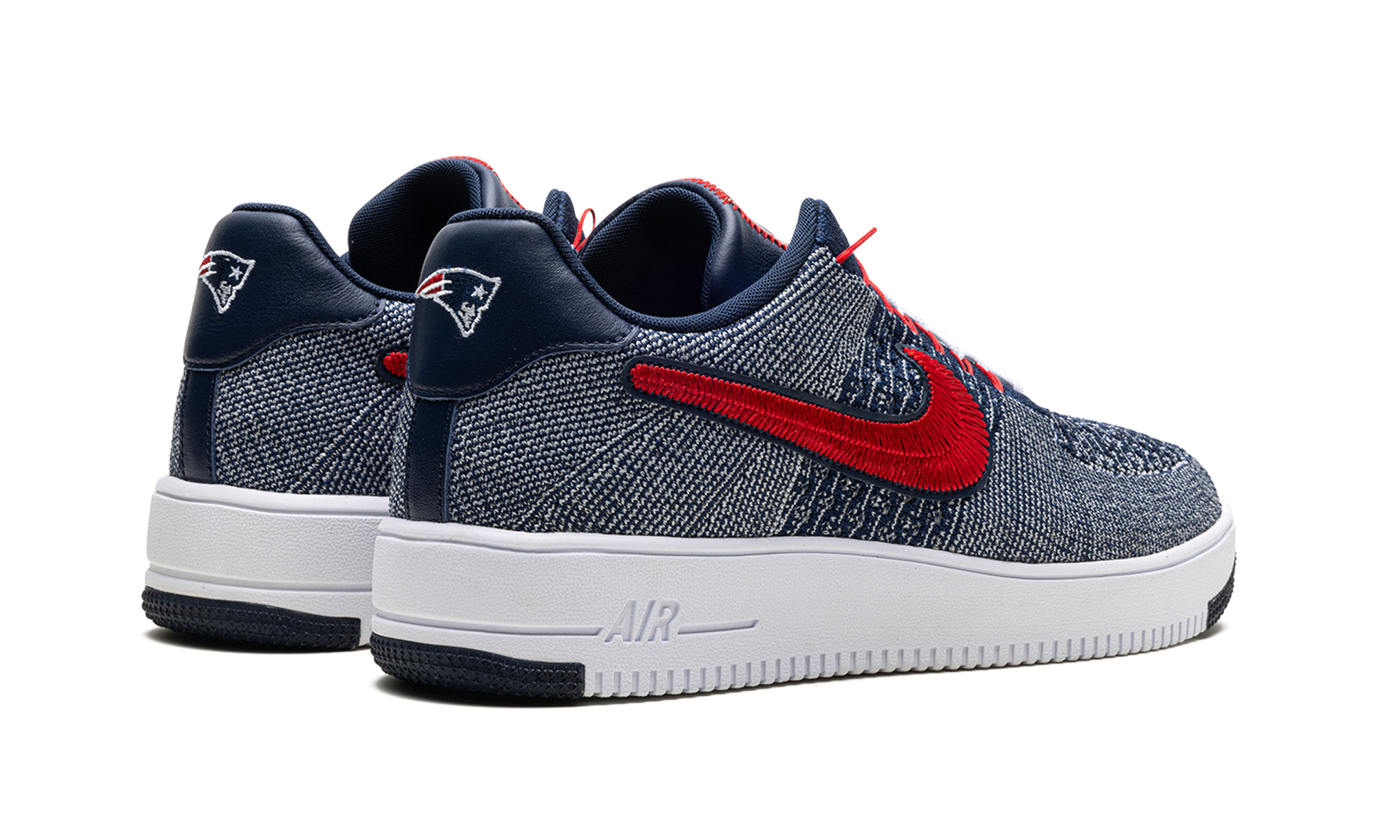 Air Force 1 Ultra Flyknit Low "Patriots Robert Kraft Wolf Grey" FV4079 012