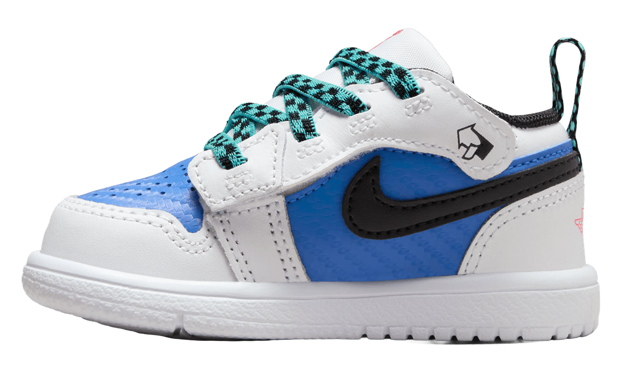 Jordan 1 Low ALT SE TD "White Hyper Royal Hyper Jade Black" FQ8710 100