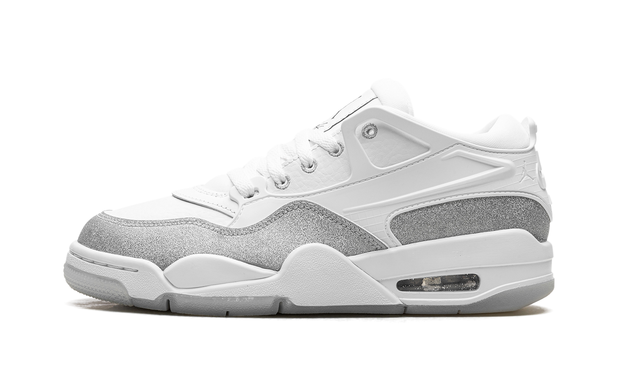 Air Jordan 4 RM WMNS "White Metallic Silver" HQ3441 111
