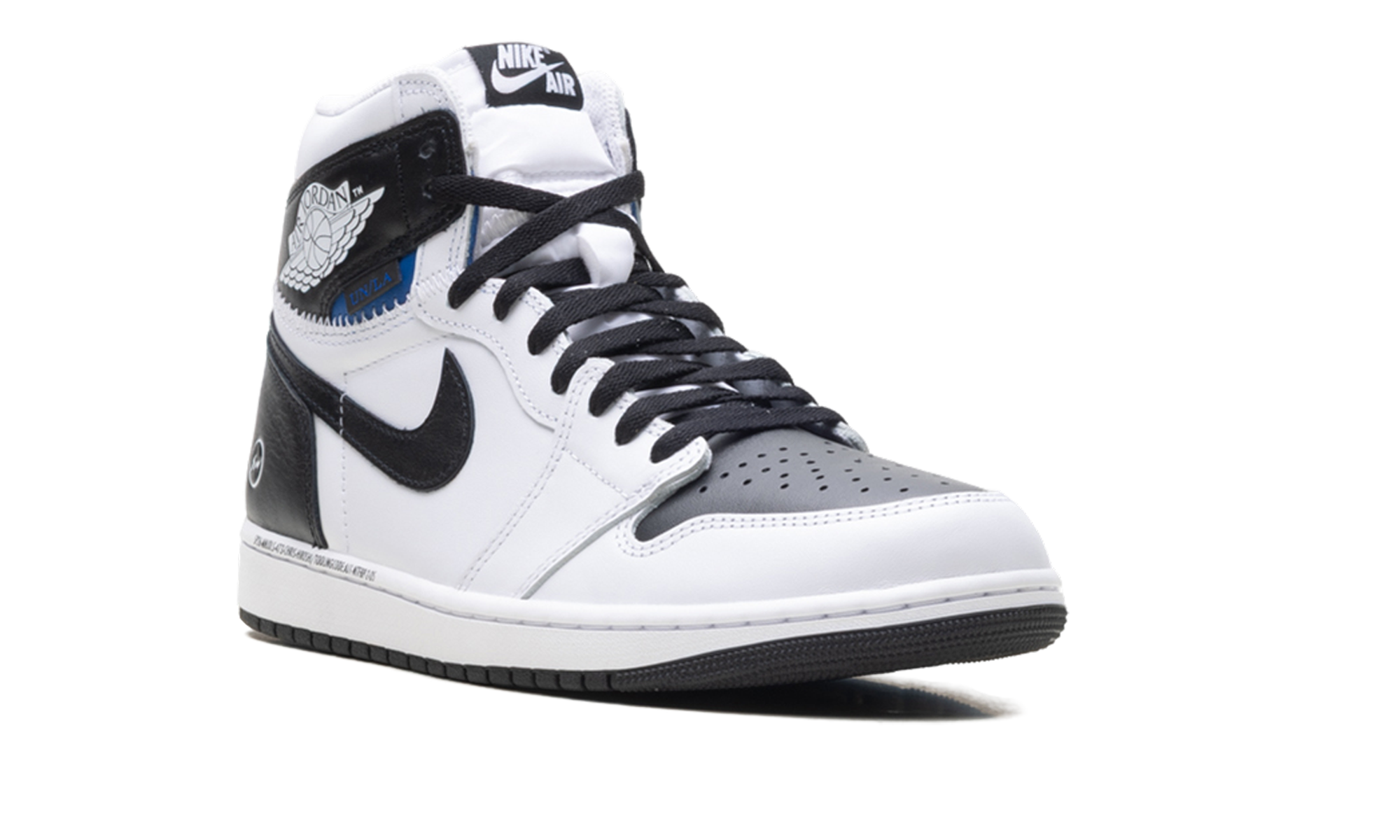 Air Jordan 1 "Fragment Design - Union LA - White/Black" II7282 100
