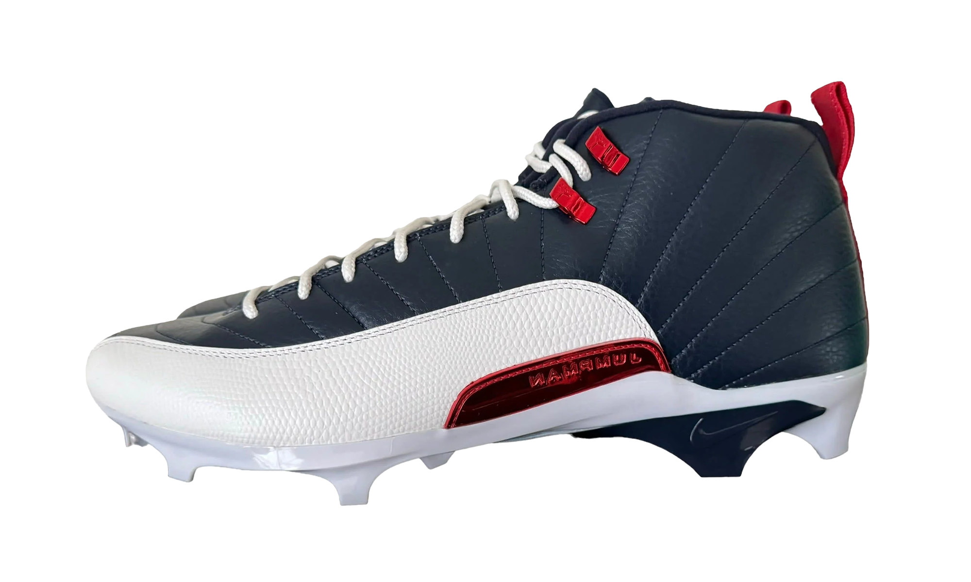 Air Jordan 12Alpha 3 PE Cleats "Howard University - Navy / White" FJ6211 416