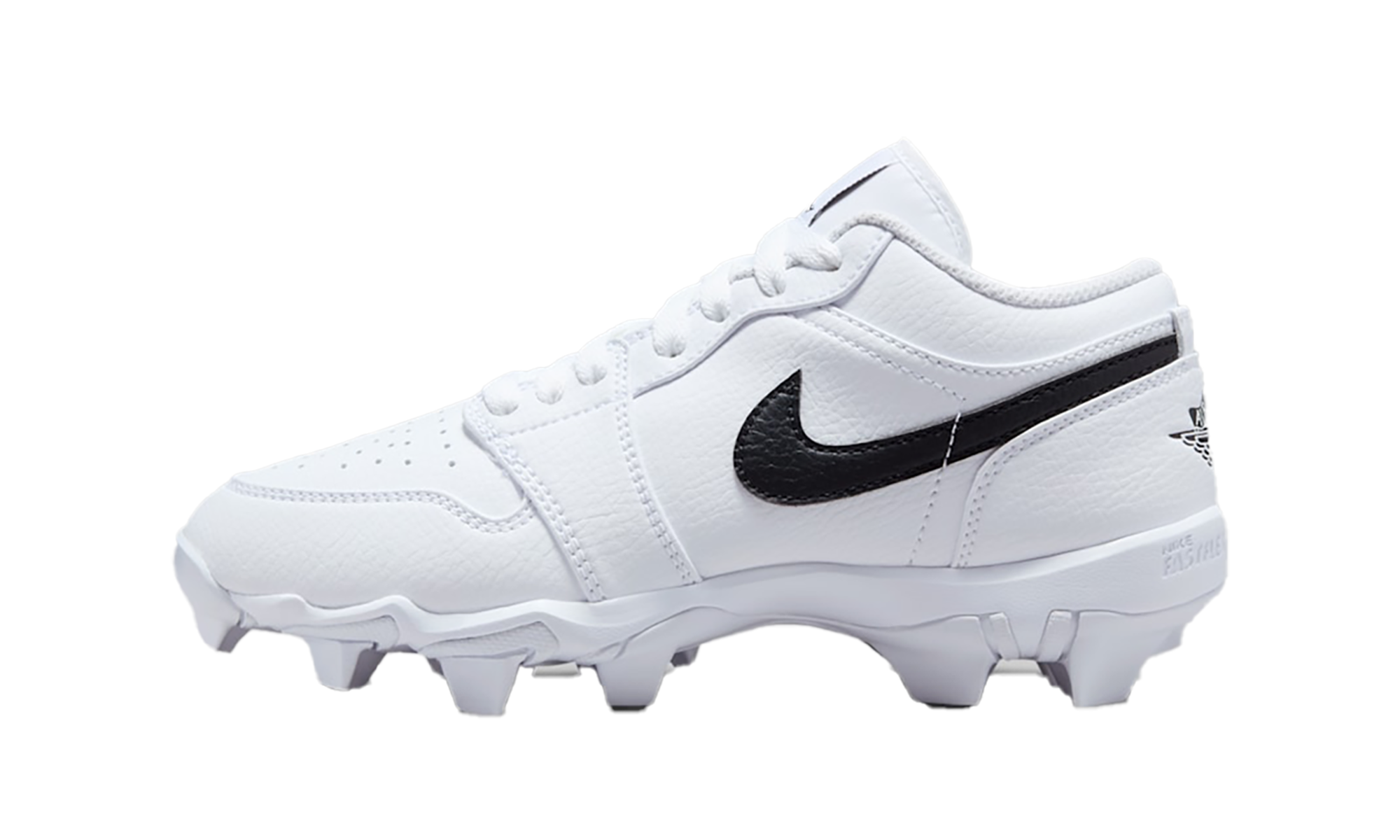 Air Jordan 1 Mid TD Cleat GS "White / Black" HF6885 100