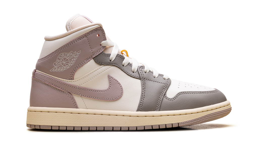 Air Jordan 1 Mid WMNS "Enigma Stone / Particle Rose" BQ6472 122