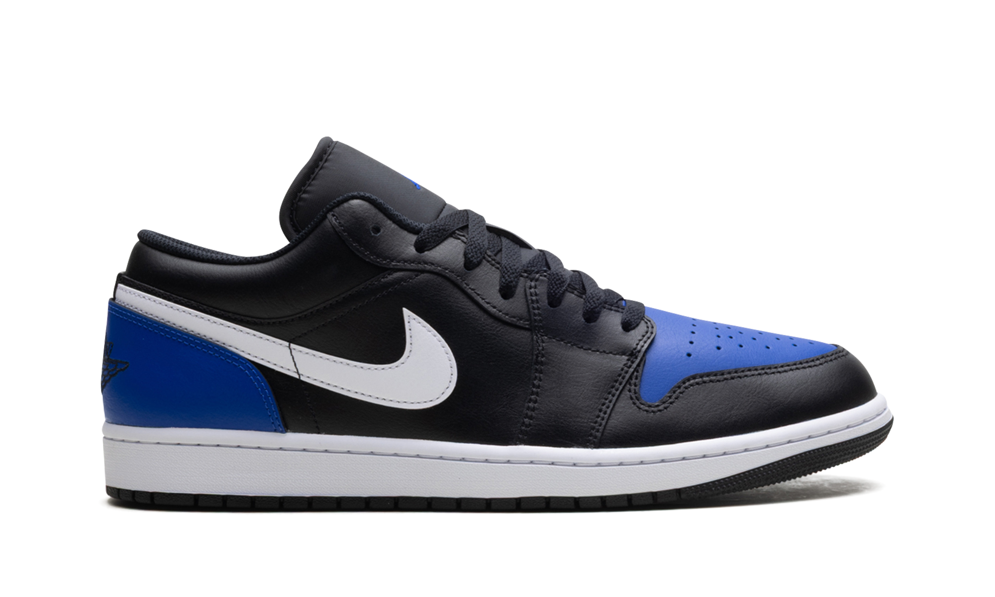 Jordan 1 Low "Black Royal Toe" 553558 042