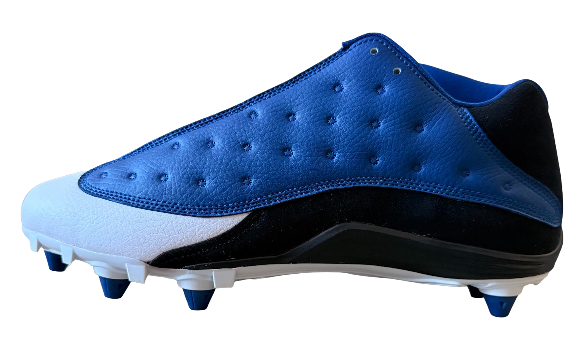 Jordan 13 Low Detachable Cleats "Blue / Black-White" FA17 MNJDSP 727 M2