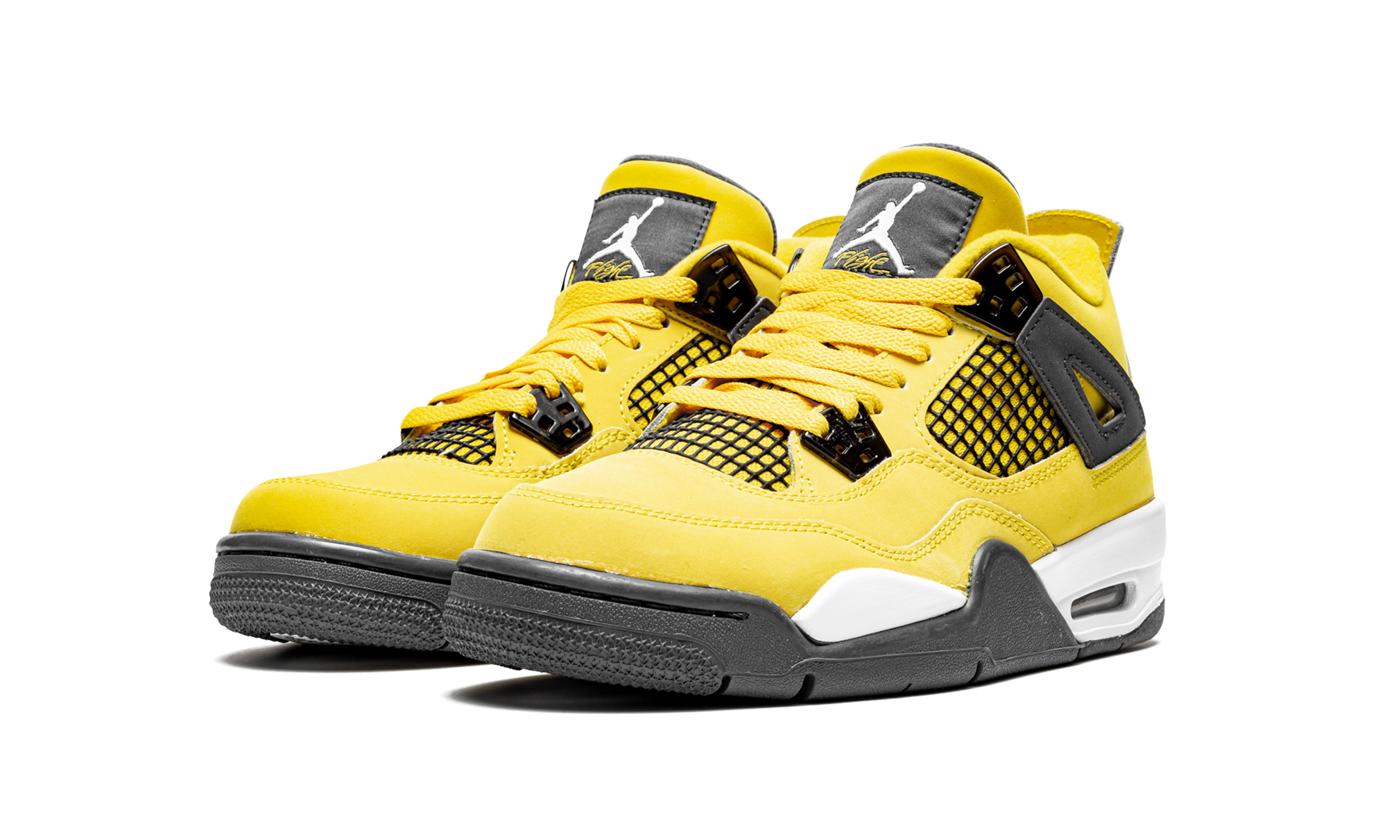 Air Jordan 4 Retro GS "Lightning 2021" 408452 700