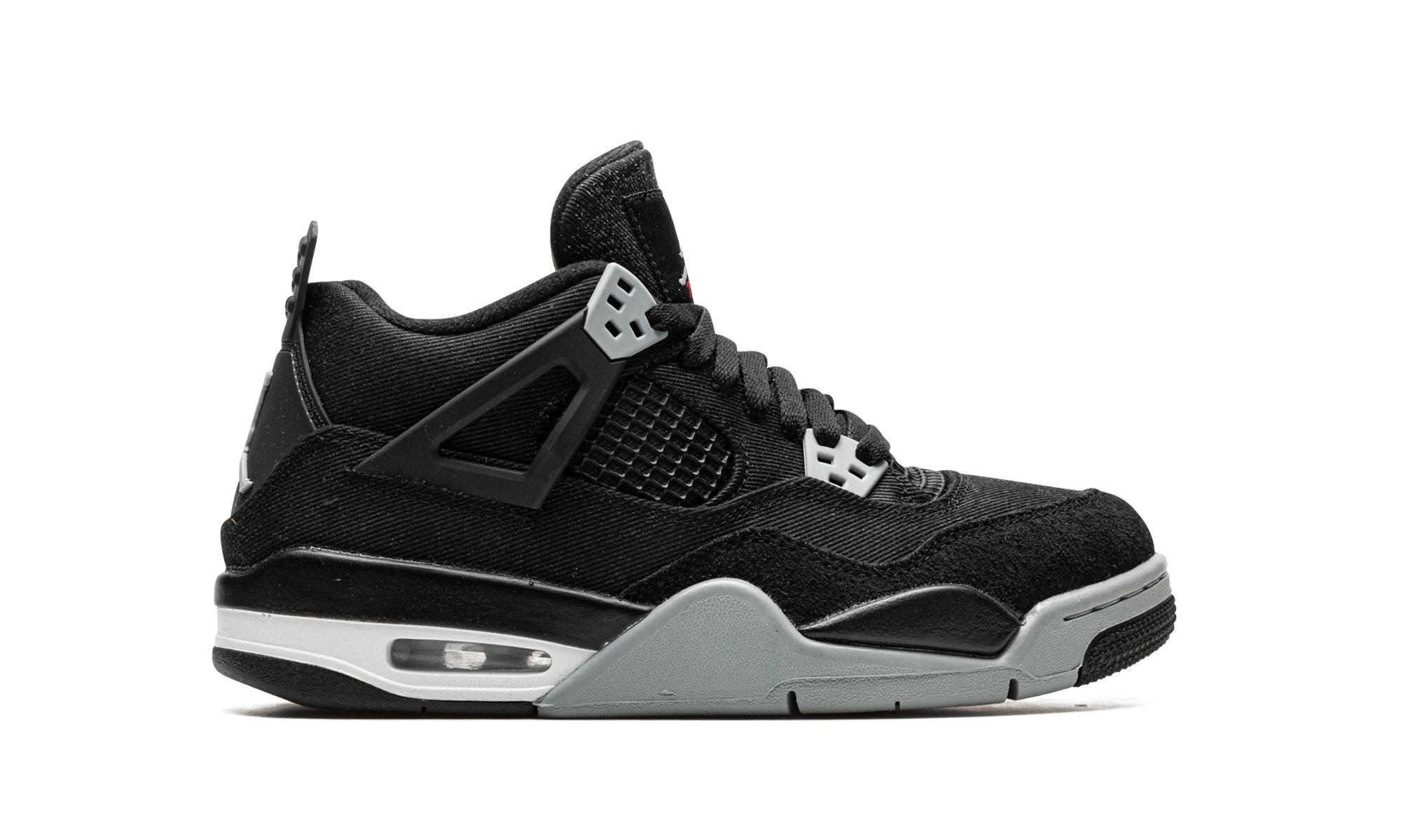Air Jordan 4 GS "Black Canvas" DV0553 006