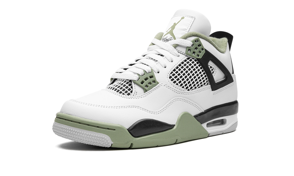 Air Jordan 4 Retro WMNS "Seafoam Oil Green" AQ9129 103